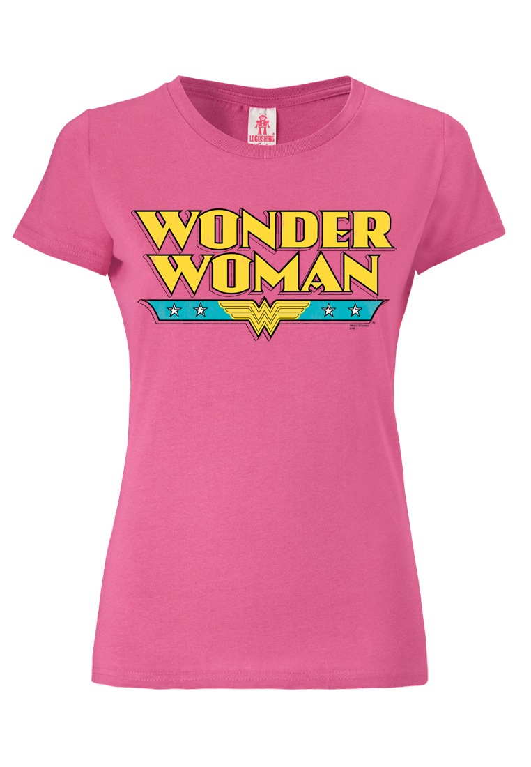 LOGOSHIRT T-Shirt »Wonder Woman - Logo«, mit coolem Frontprint