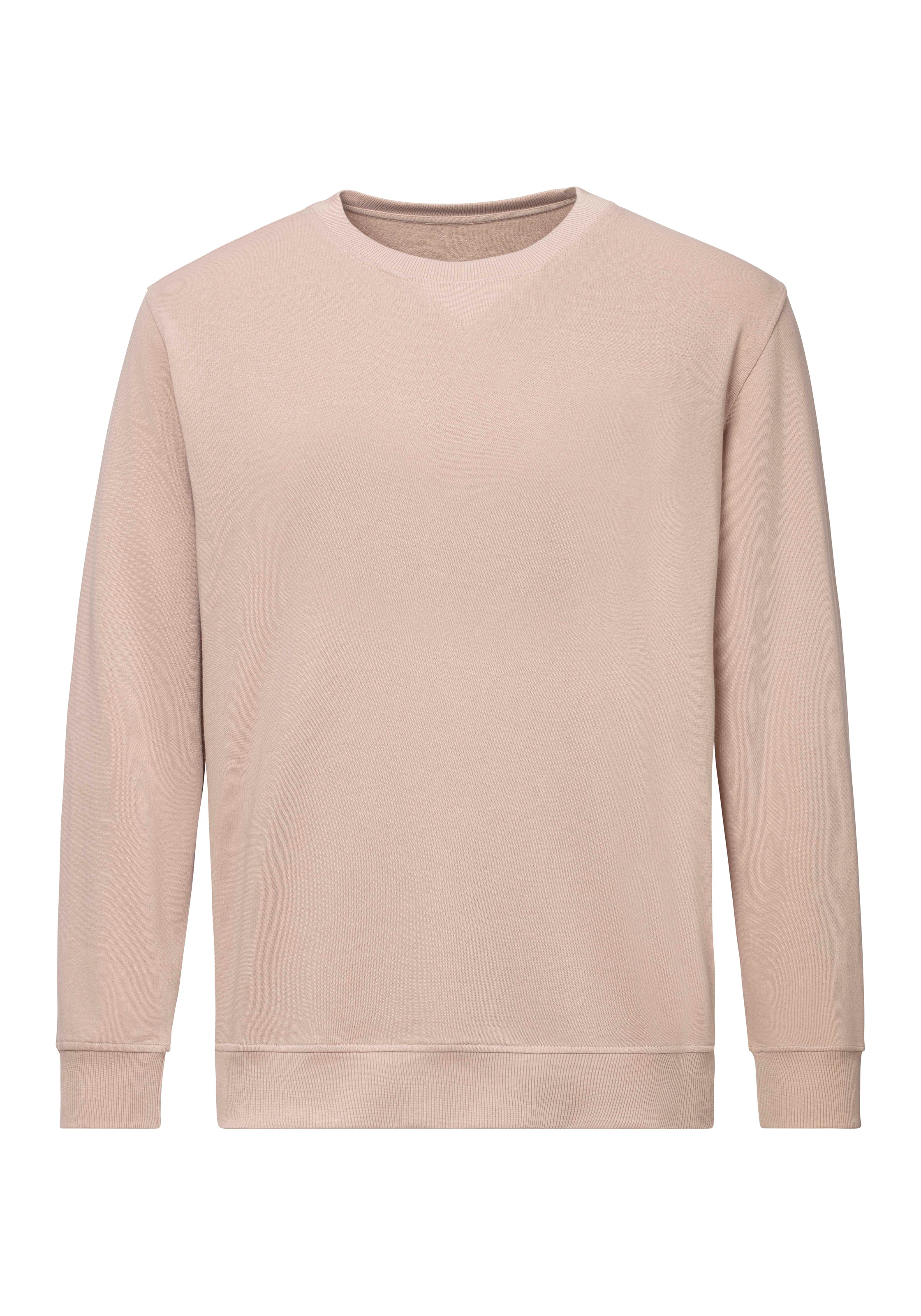 KangaROOS Sweatshirt "mit coolem Rippeinsatz am Ausschnitt vorn" günstig online kaufen