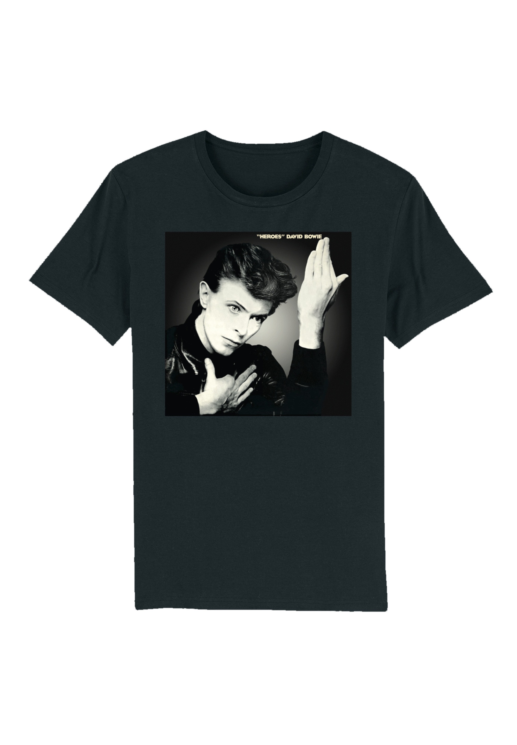 F4NT4STIC T-Shirt »David Bowie Heroes Album Cover«, Premium Qualität