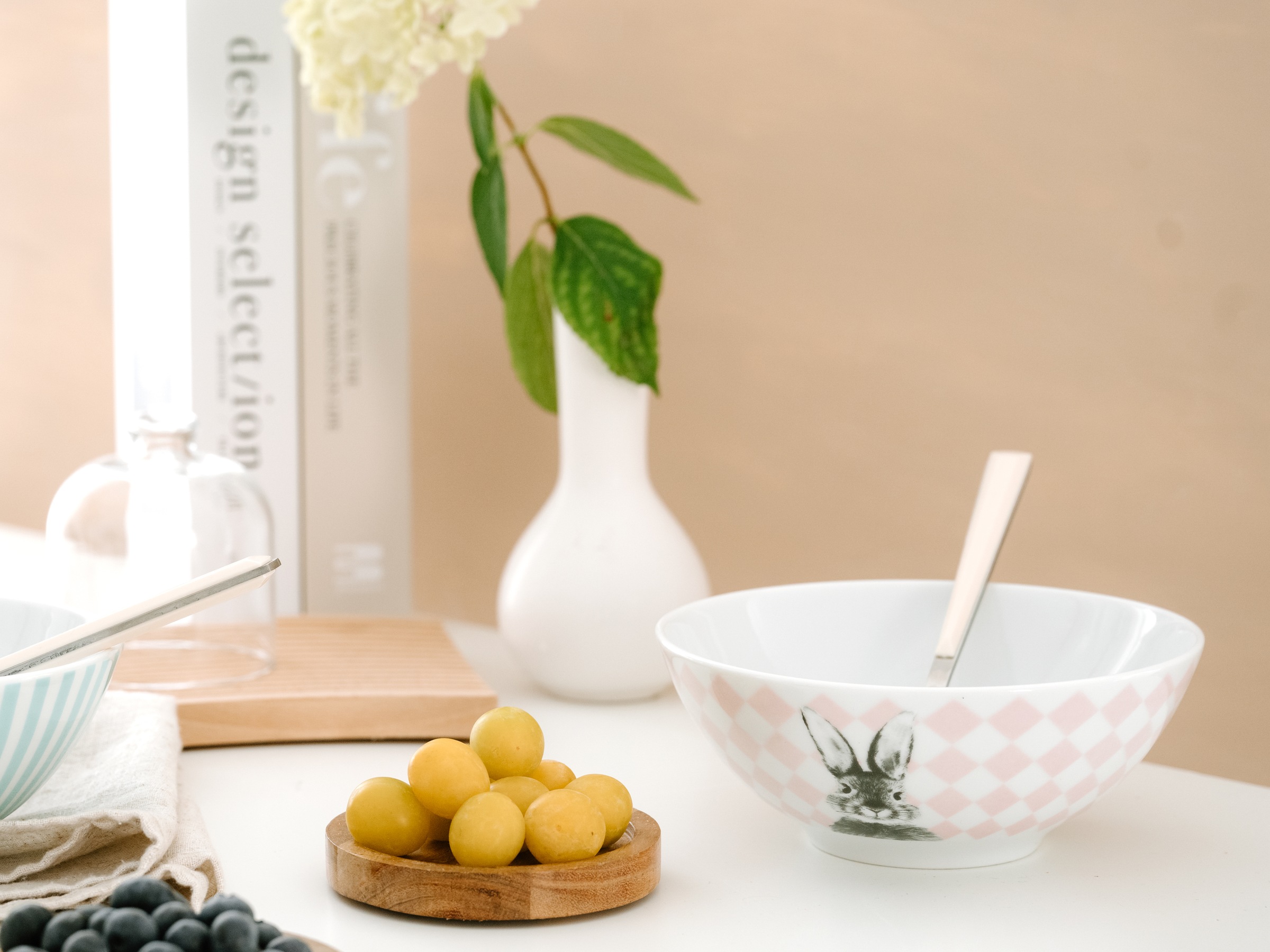 CreaTable Geschirr-Set »Happy Bunny, Set 3-tlg., mit Hasenmotiv, ideal für Ostern« Osterdesign, fröhliche & frühlingshafte Farben