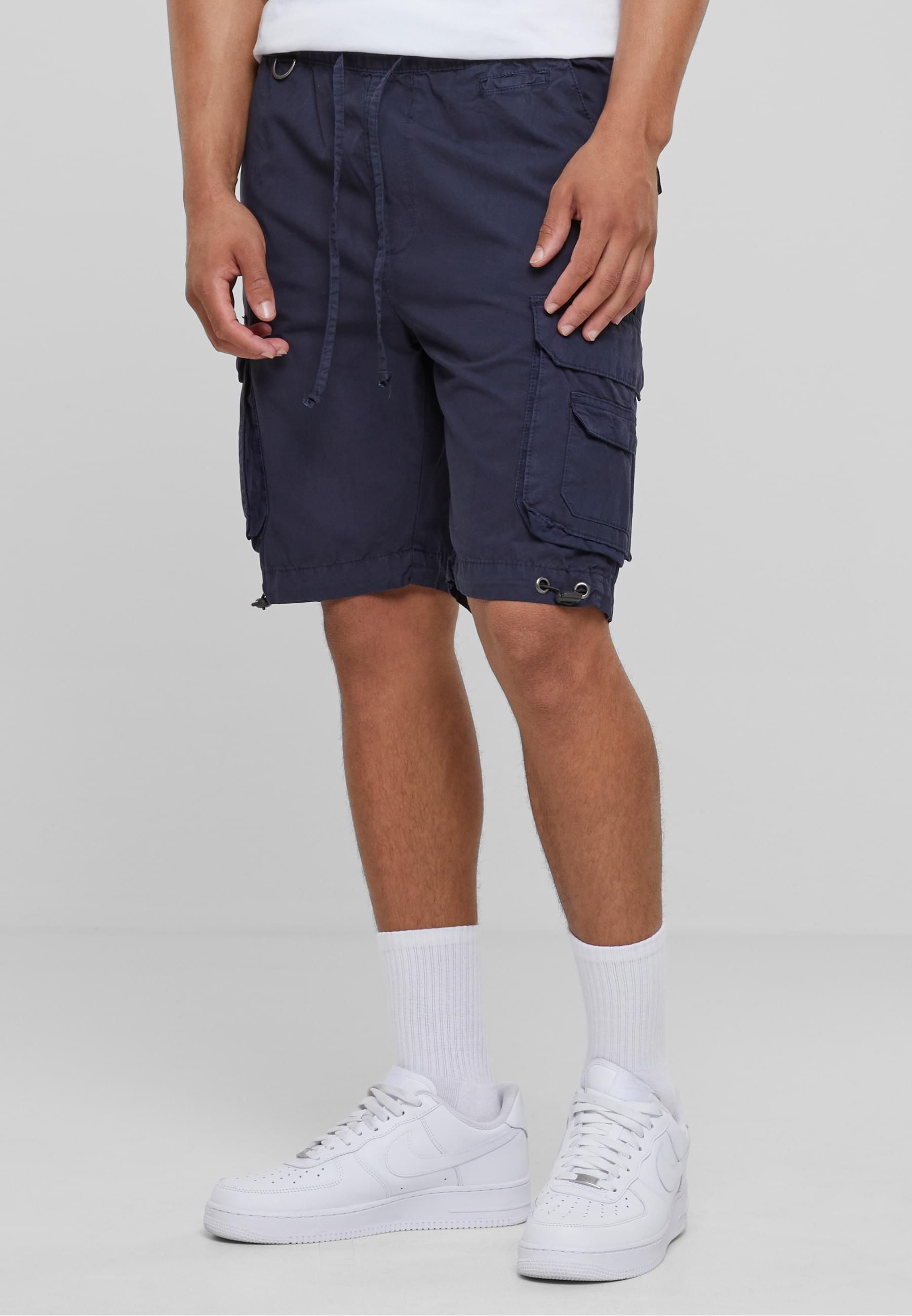 URBAN CLASSICS Stoffhose »Urban Classics Herren Double Pocket Cargo Shorts«, (1 tlg.)