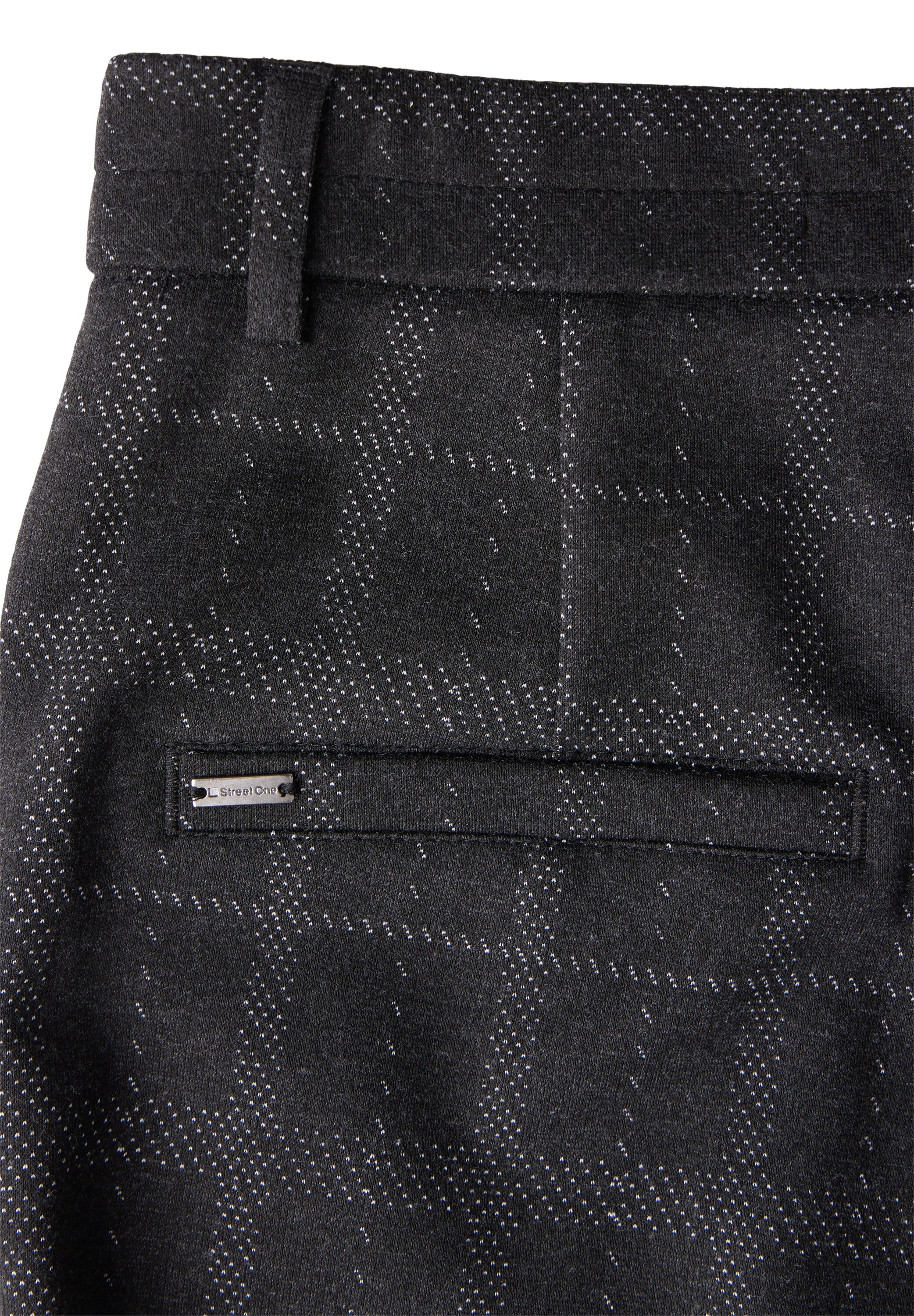STREET ONE Stoffhose, High Waist