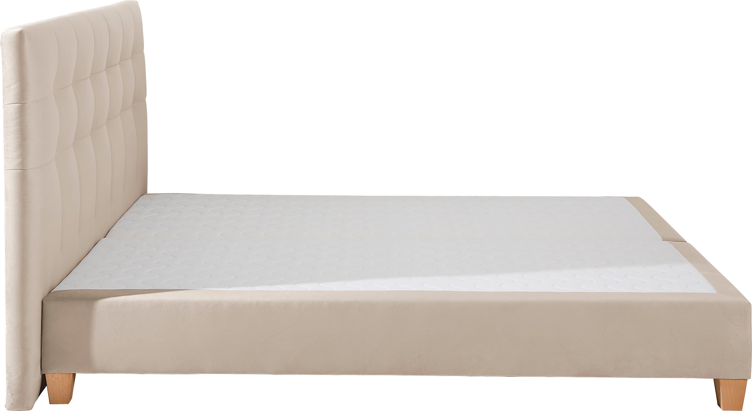 Home affaire Boxspringbett »Moulay«, inkl. Topper, in 3 Härtegraden, TFK auch in Härtegrad 4