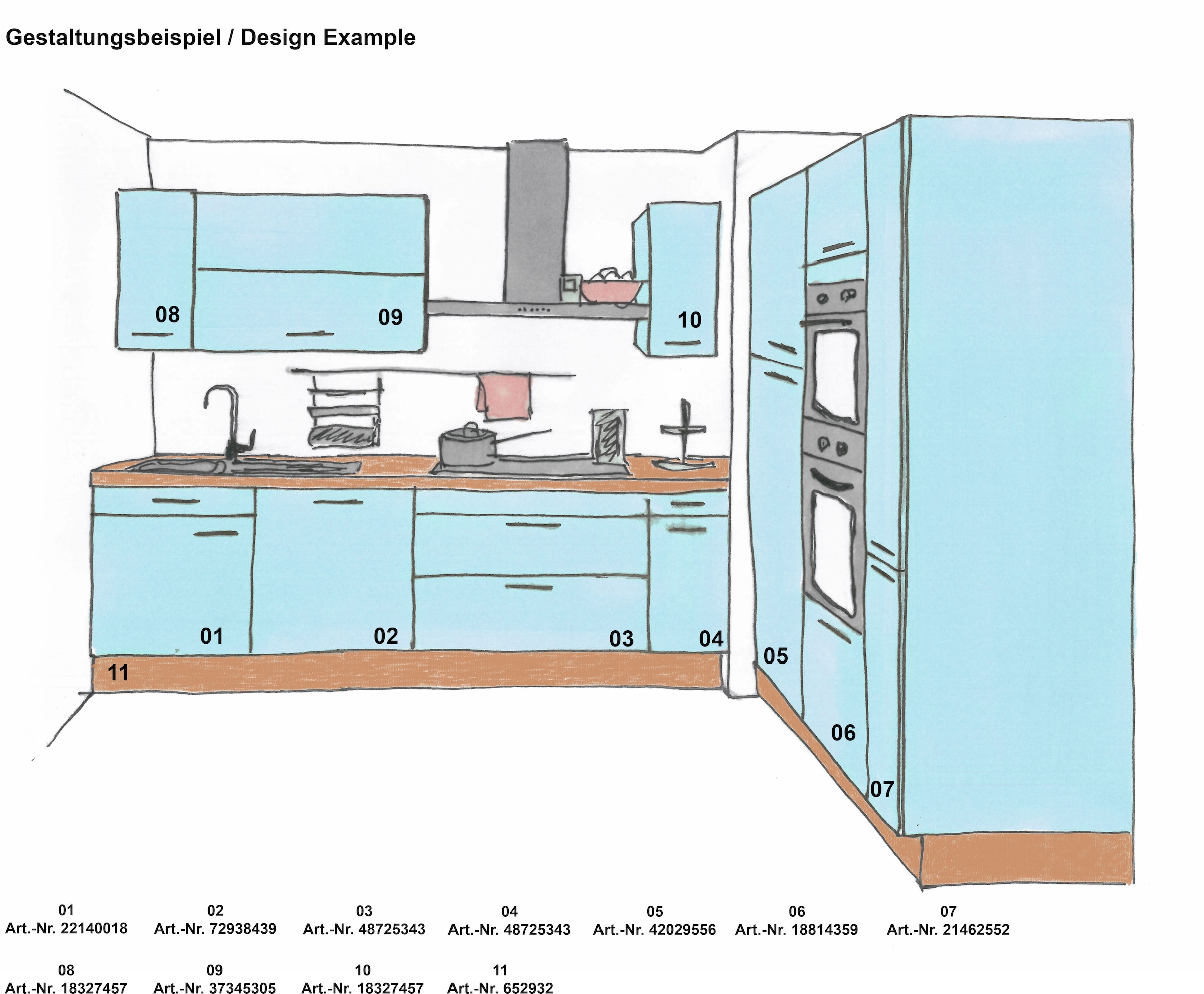 OPTIFIT Hängeschrank »Cara«, Breite 50 cm bestellen | BAUR