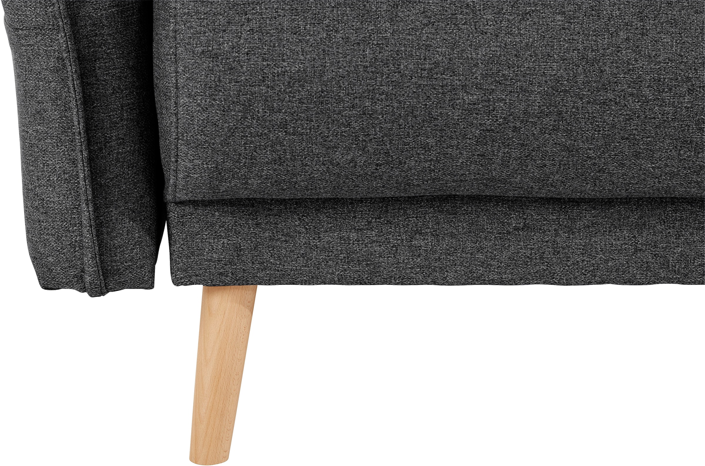 Home affaire Schlafsofa »Granbo«, incl. Bettfunktion und Bettkasten, Federkern-Polsterung, Seitentasche