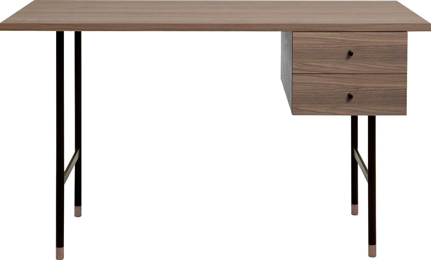 Woodman Schreibtisch "Jugend", Schubladen mit Soft-Close-Funktion, Beine au günstig online kaufen