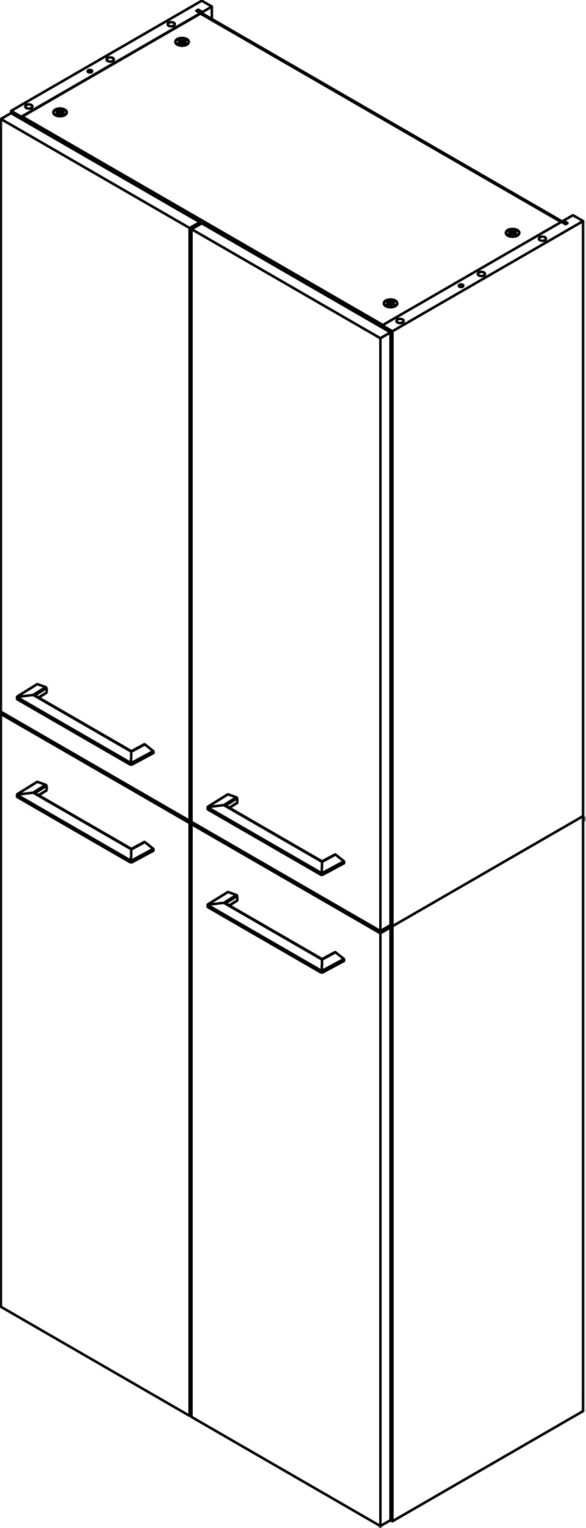 FACKELMANN Hochschrank