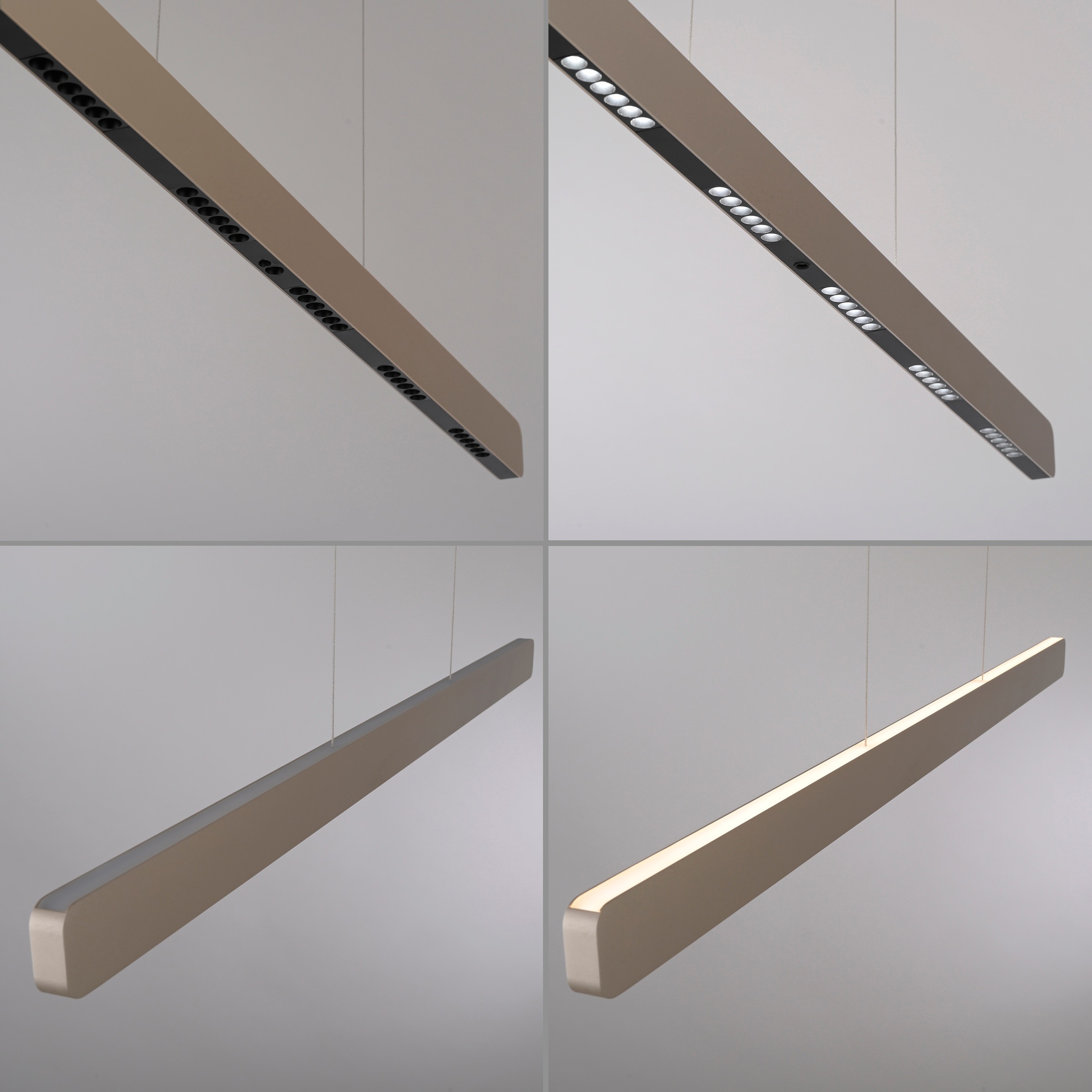 Neuhaus Q DESIGN CONTROL LIGHTS LED Pendelleuchte »Q-STRETTO« LED-Board 1 Stk. warmweiß - kaltweiß