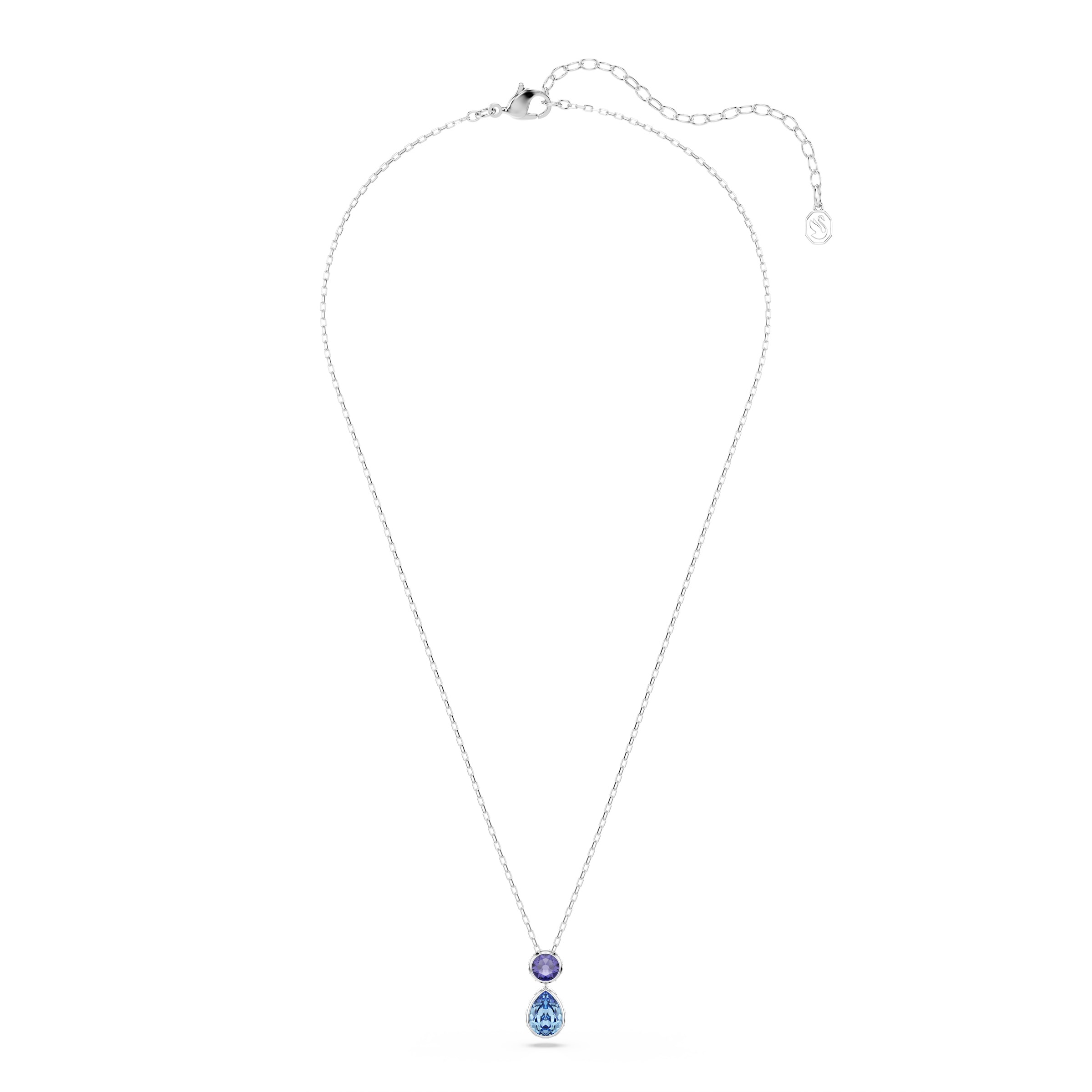 Swarovski Kette mit Anhänger »Schmuck Geschenk Chroma Halskette« mit Swarovski® Kristall