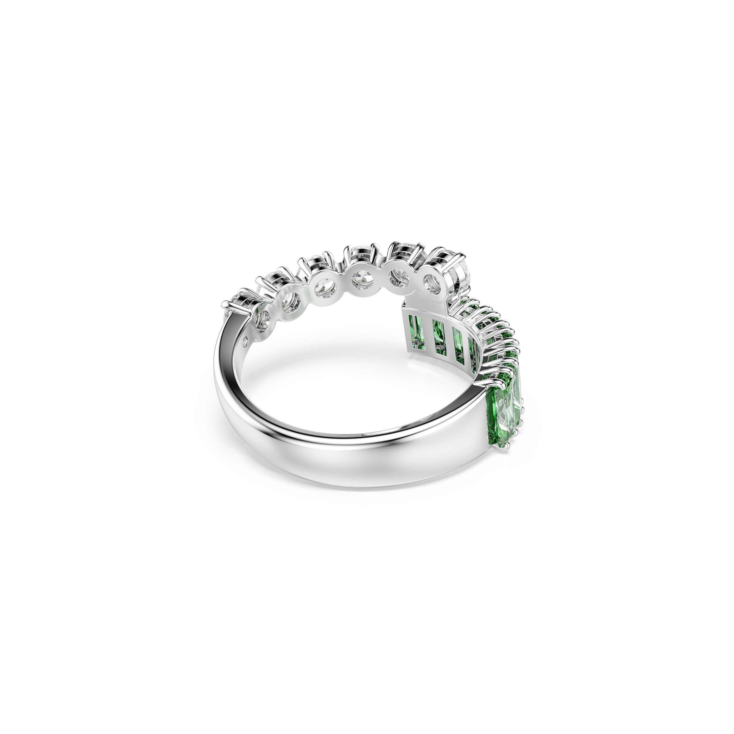 Swarovski Fingerring »Schmuck Geschenk Matrix Ring,«, mit Swarovski® Kristall, Zirkonia (synth.)