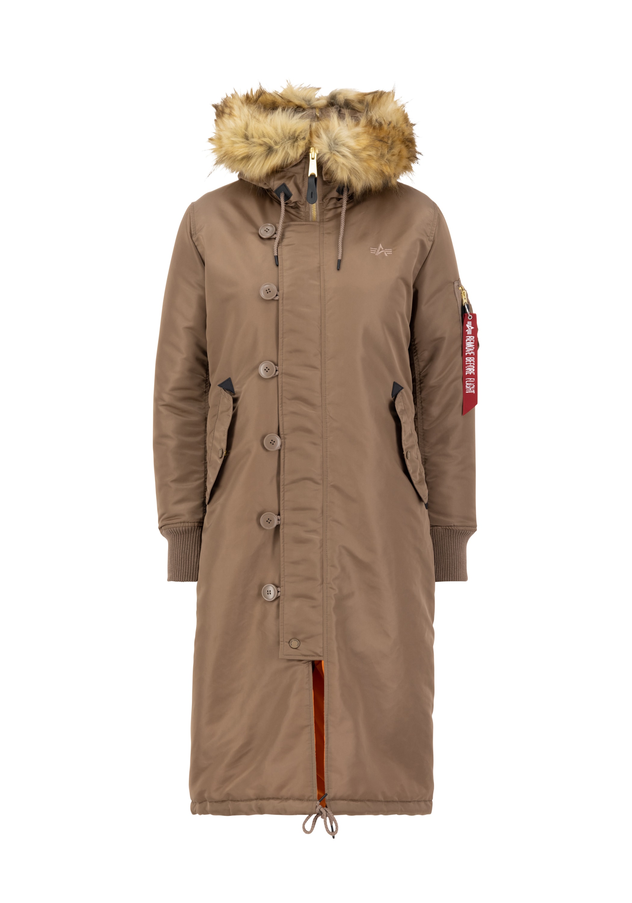 Winterjacke »Alpha Industries Women - Cold Weather Jackets Long Fishtail Wmn«