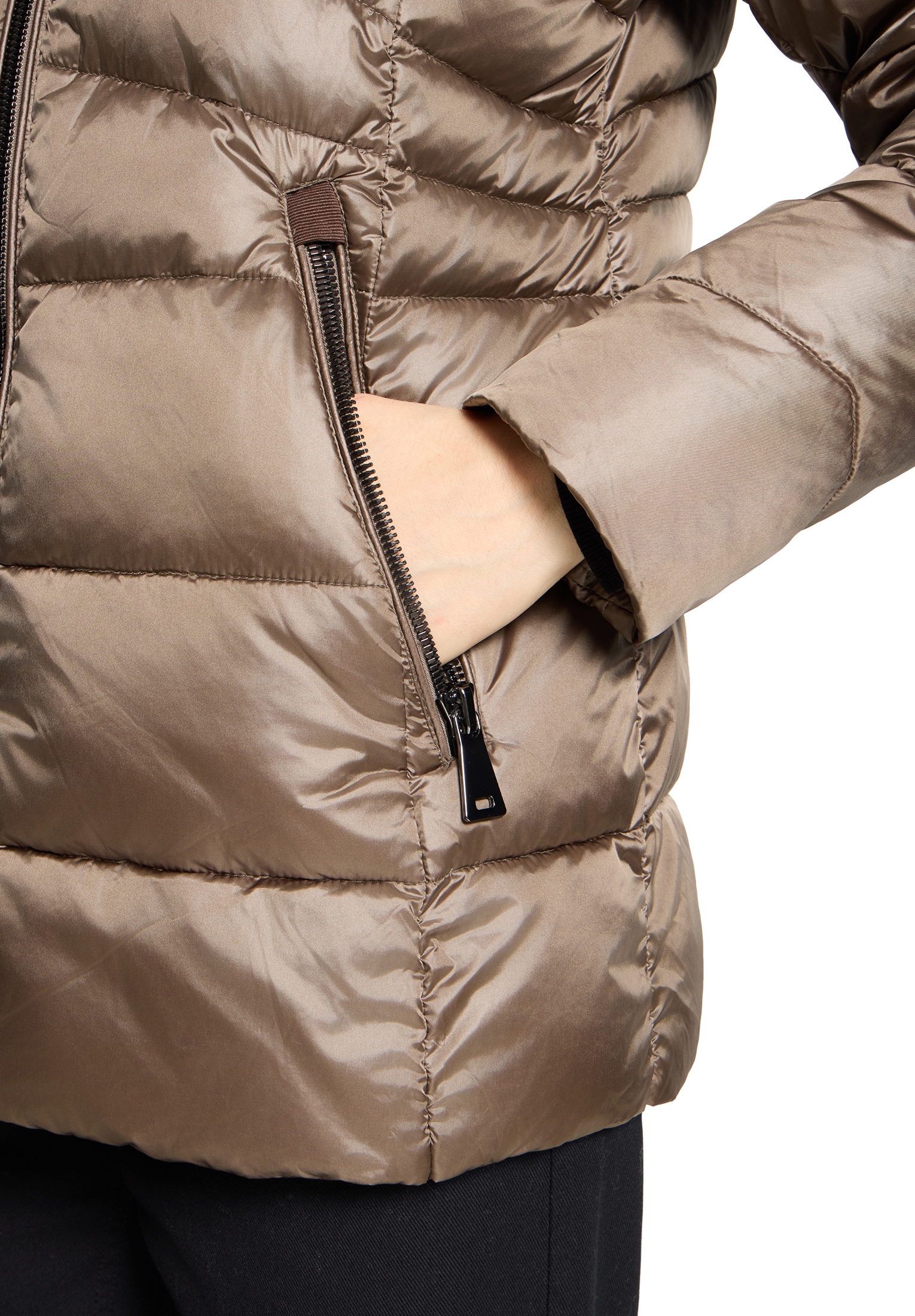 Gil Bret Steppjacke mit Kapuze Winterjacke mit abnehmbarer Kapuze