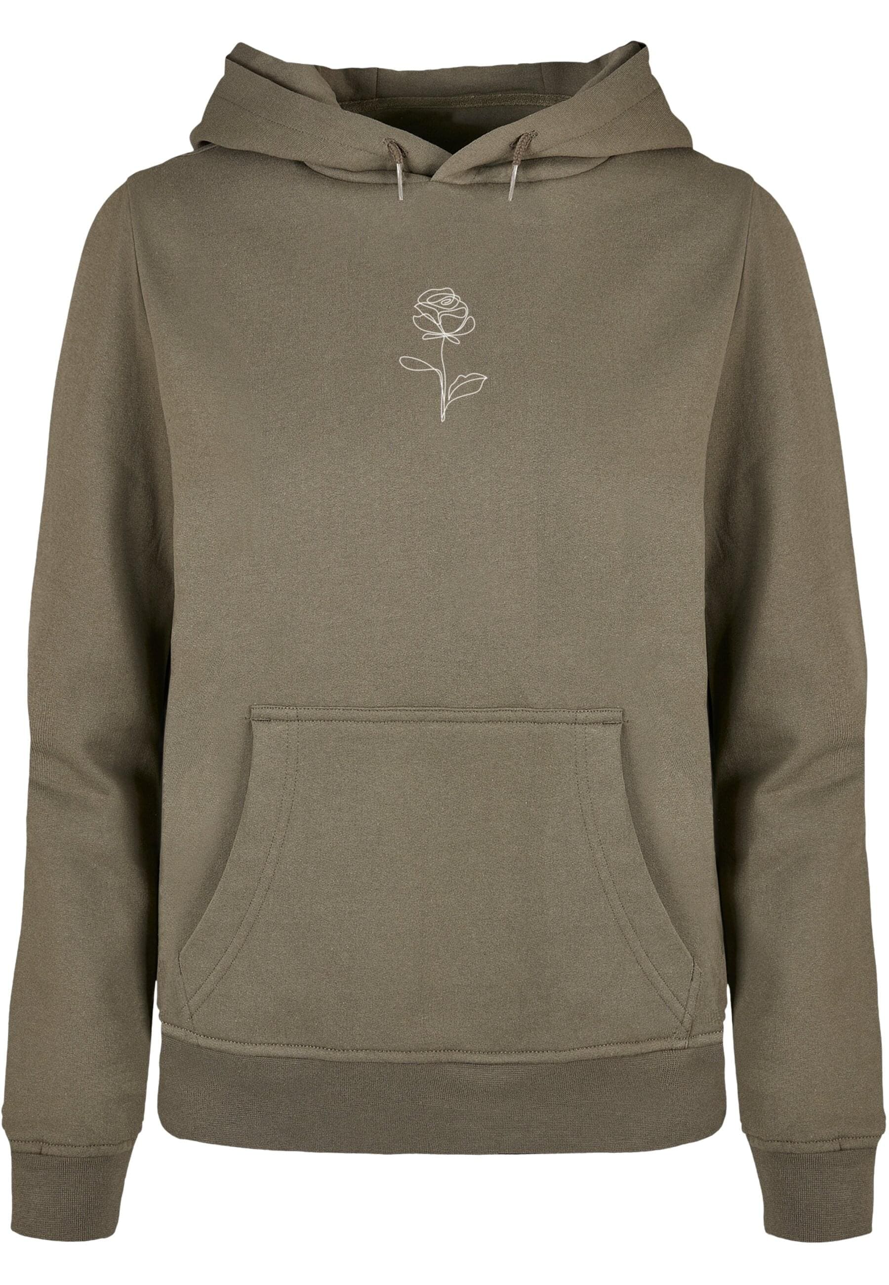 Merchcode Kapuzenpullover "Merchcode Damen Ladies Rose Basic Hoody" günstig online kaufen