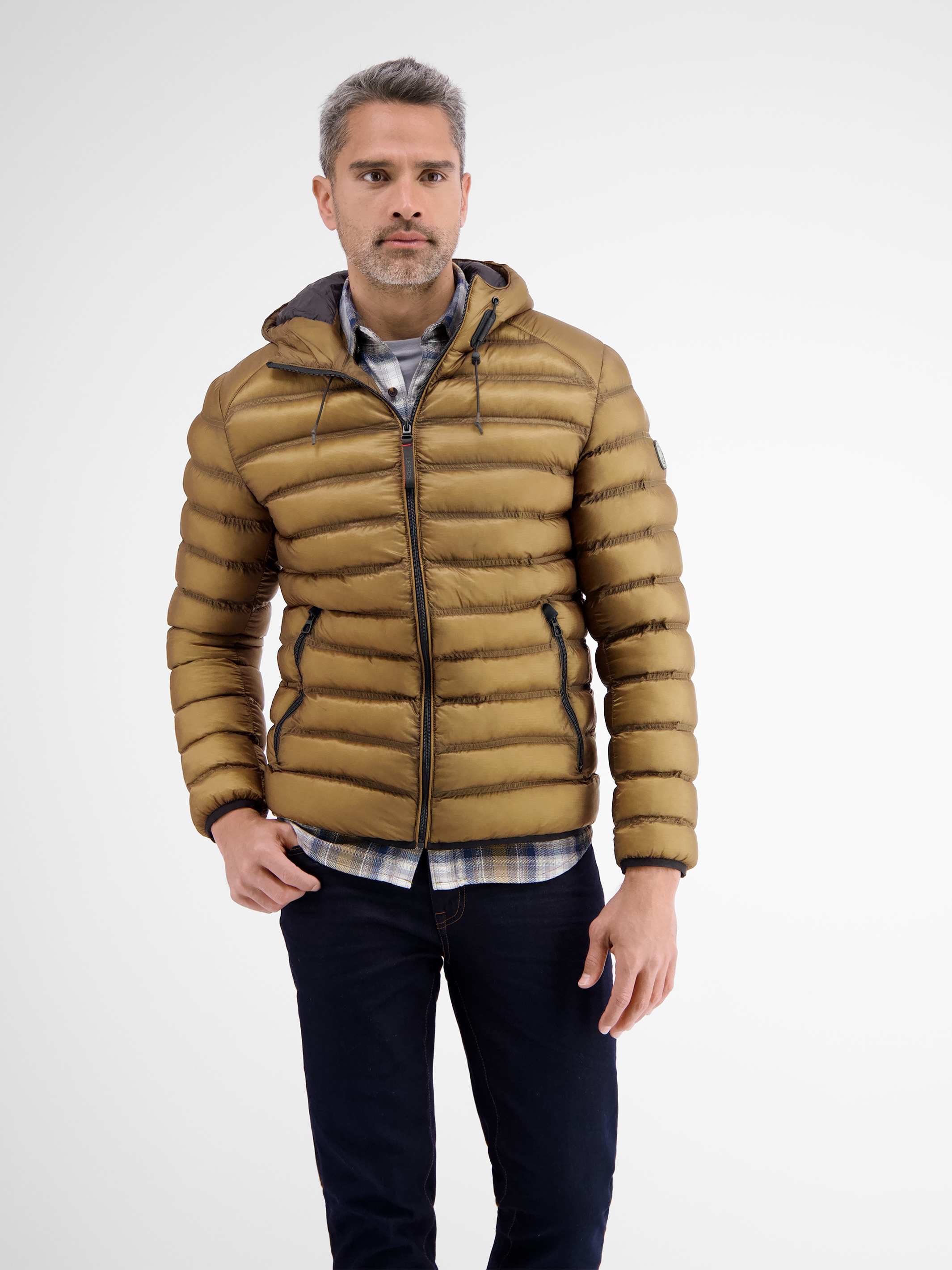 LERROS Steppjacke "Steppblouson mit Kapuze" mit Kapuze