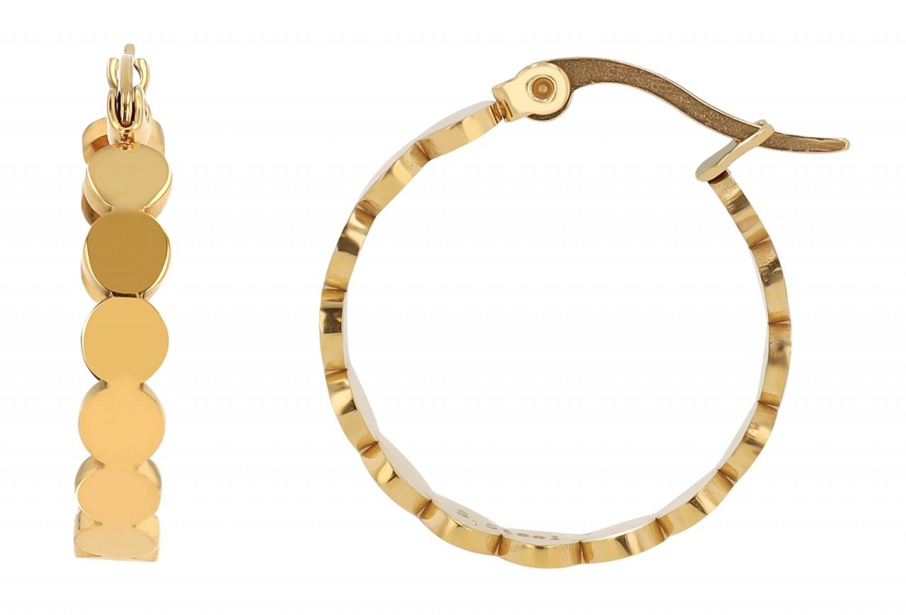 Adelia´s Paar Creolen »Damen Creolen aus poliertem Edelstahl Ø 20 mm«