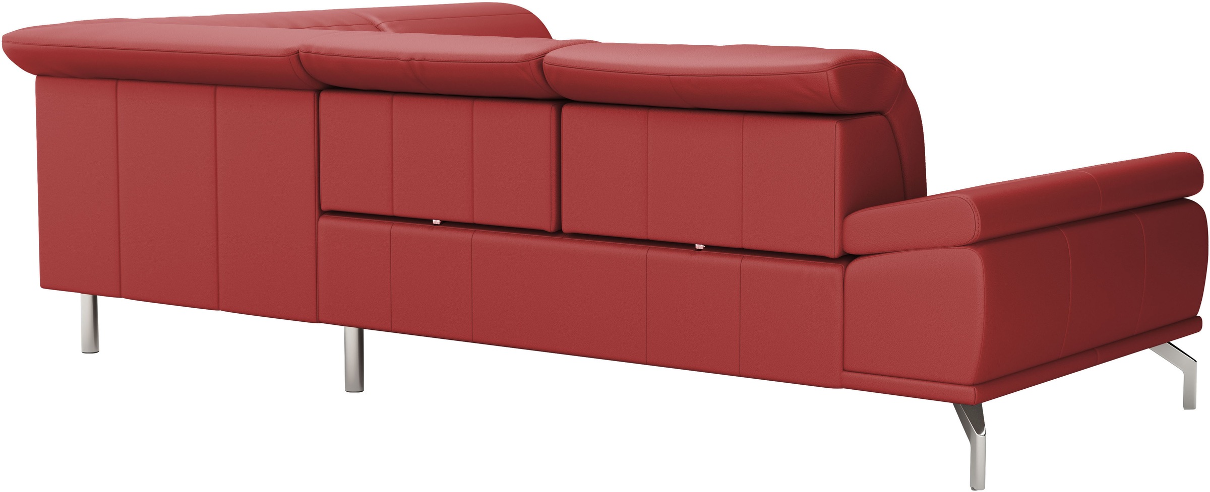 Places of Style Ecksofa »Caluna«, Inkl.Sitztiefenverstellung, wahlweise mit Kopf- und Armteilverstellung