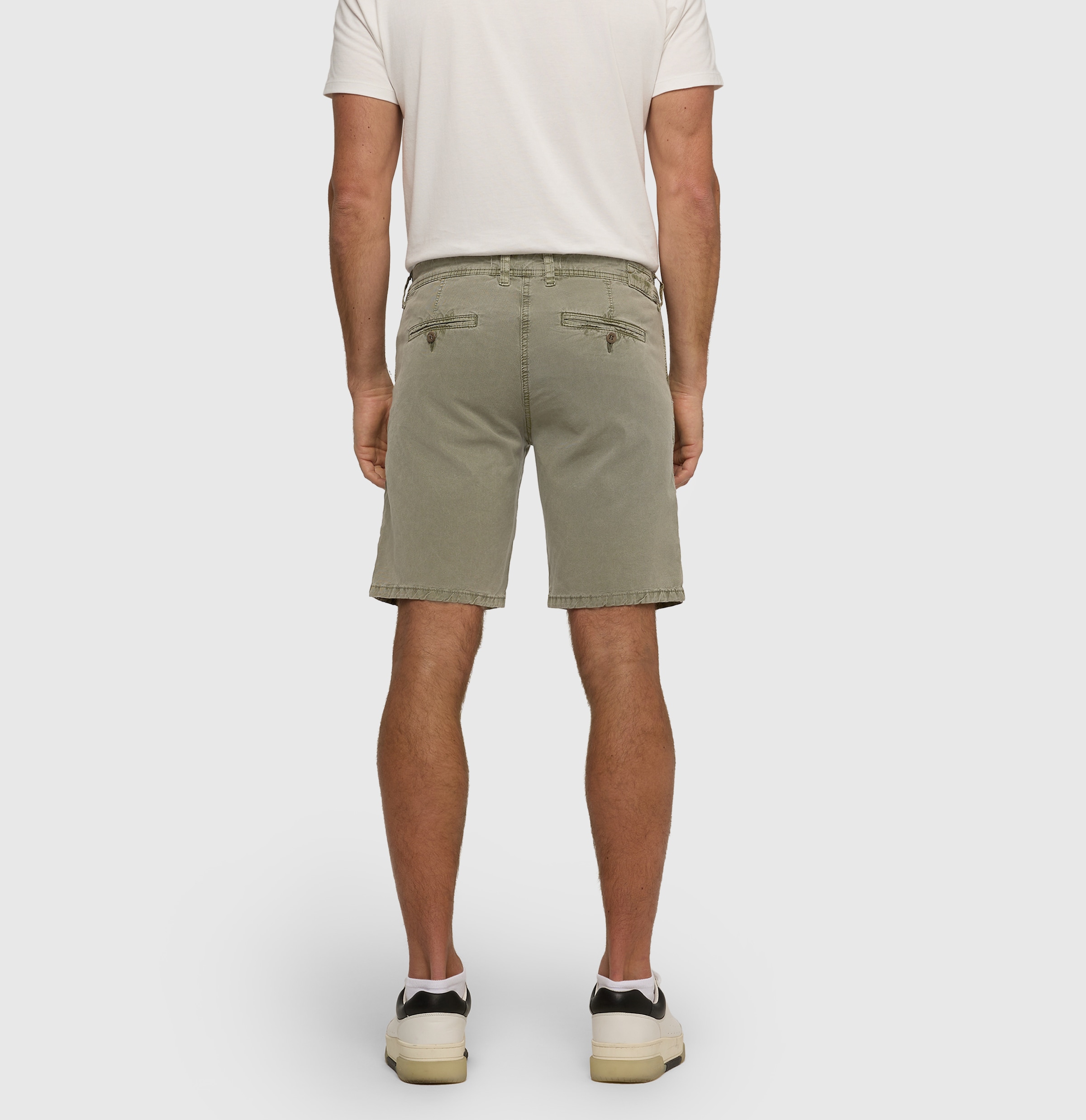 MAC Bermudas »Liam Bermuda«  in gewaschener Optik, Twillqualität