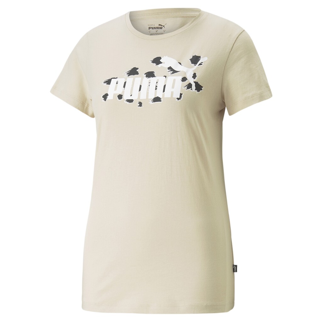 PUMA T-Shirt »Essentials+ Animal T-Shirt Damen«