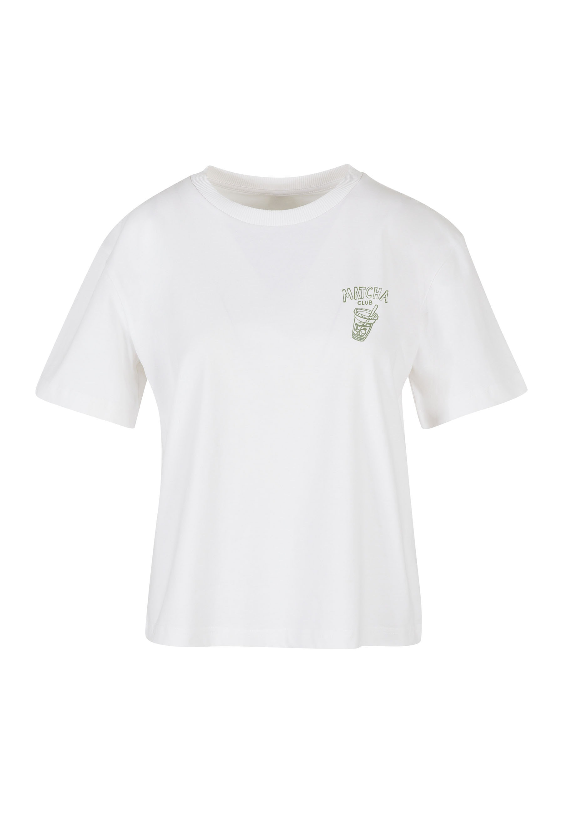 Miss Tee T-Shirt "Miss Tee Matcha Club Good Mood Tee" 1