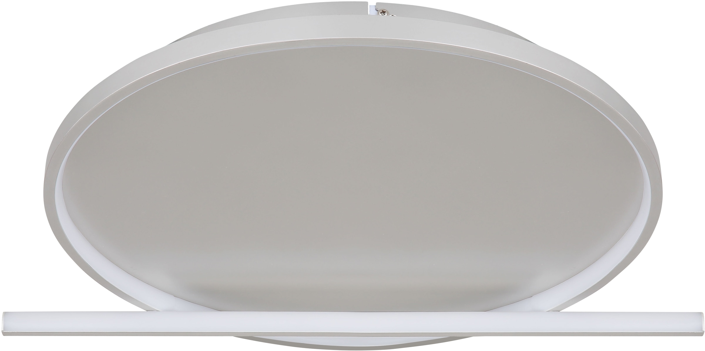 GLOBO LIGHTING LED Deckenleuchte »RONDA«, Leuchtmittel LED-Modul | LED fest integriert, Deckenlampe/LxBxH: 635x480x82mm/Wohnzimmer/Schlafzimmer