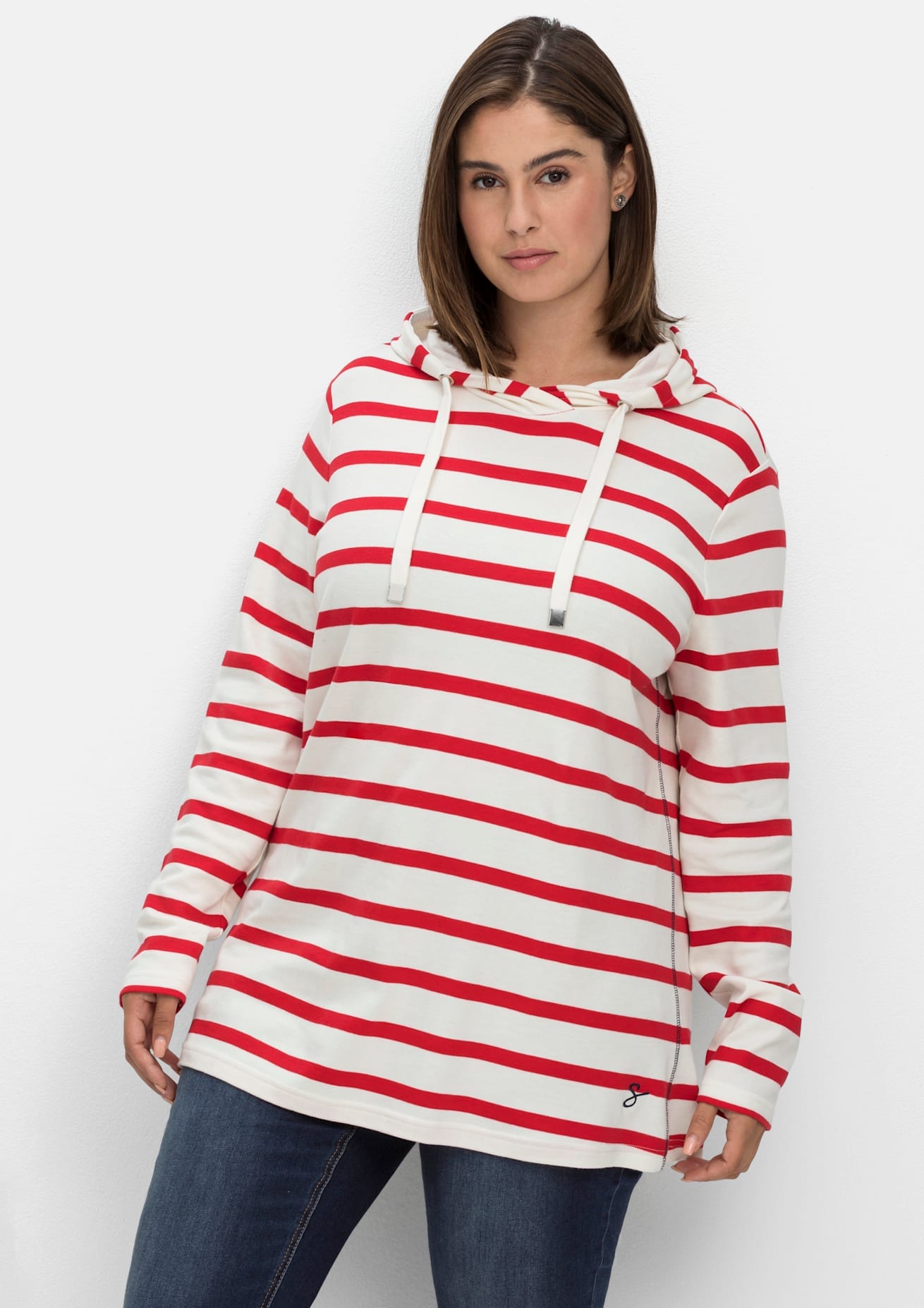 Sheego Langarmshirt "Langarmshirt", (1 tlg.) günstig online kaufen