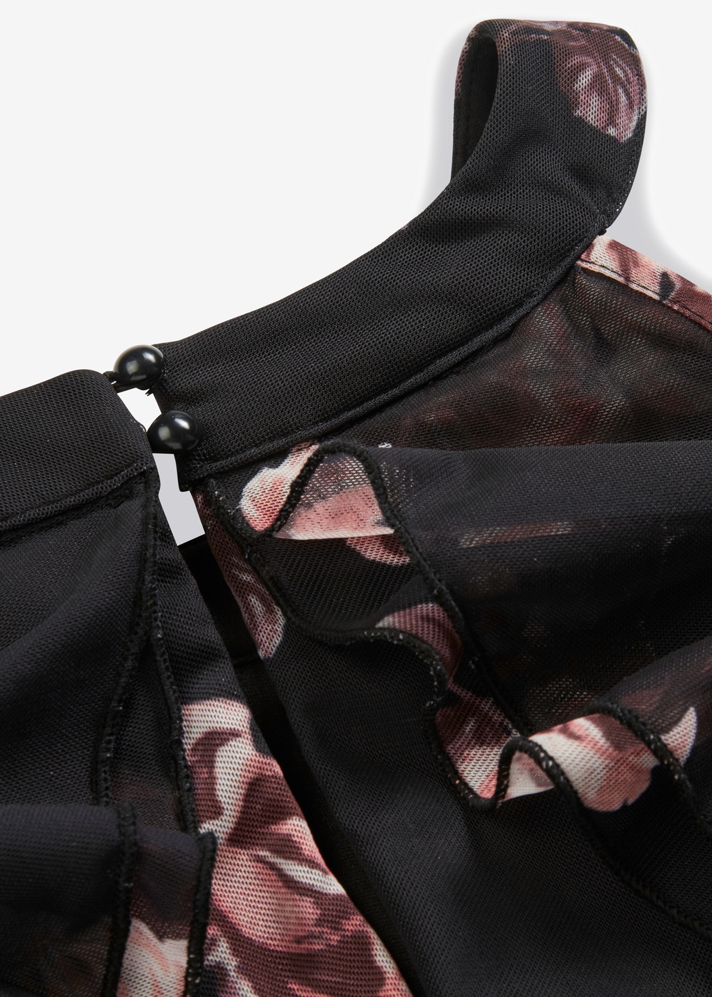 bonprix Maxikleid »Maxikleid aus Mesh« Maxikleid aus Mesh