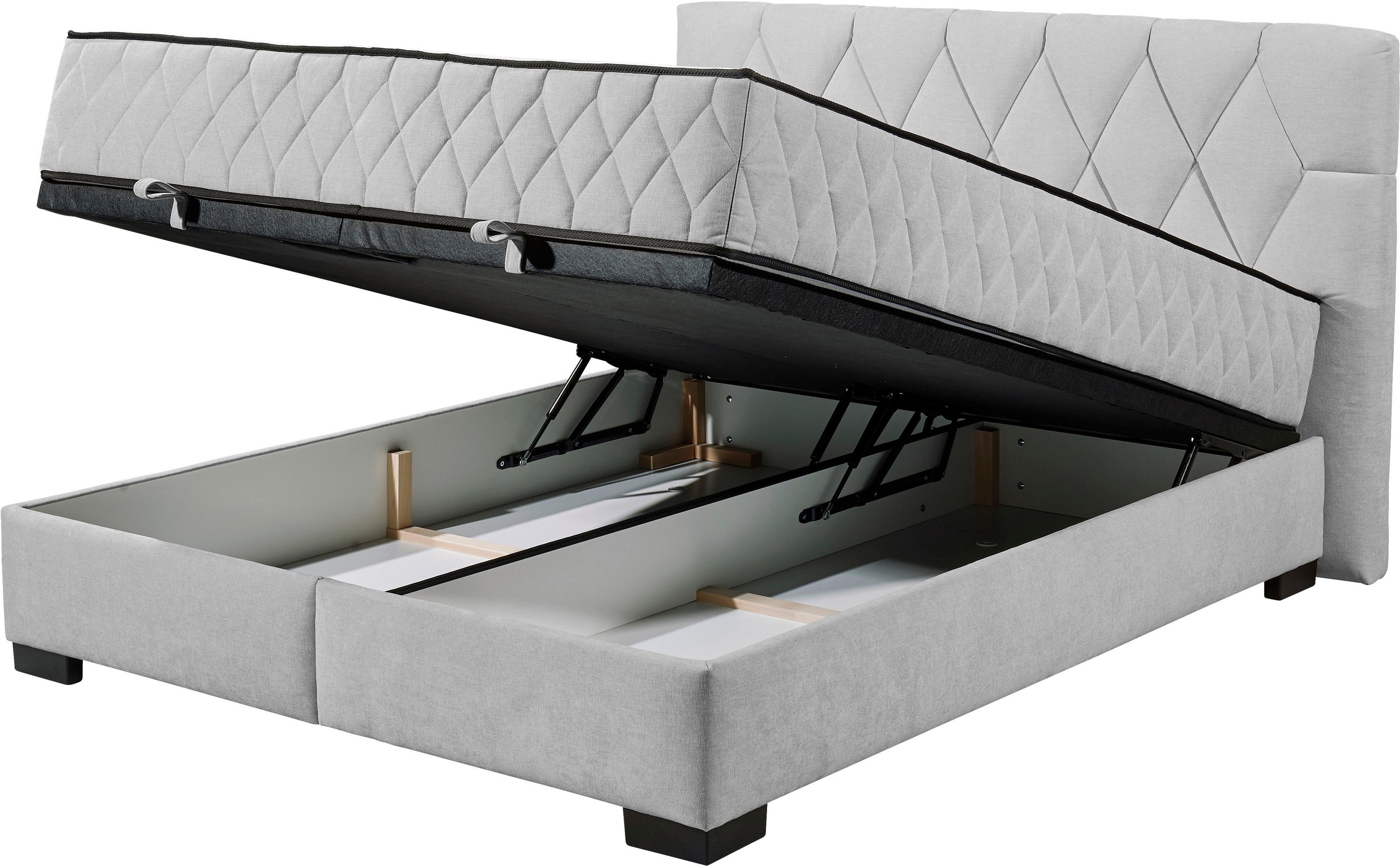 ED EXCITING DESIGN Boxbett »Nagol«, mit Bettkasten, mit Wendematratze, erhältlich in verschiedenen Breiten