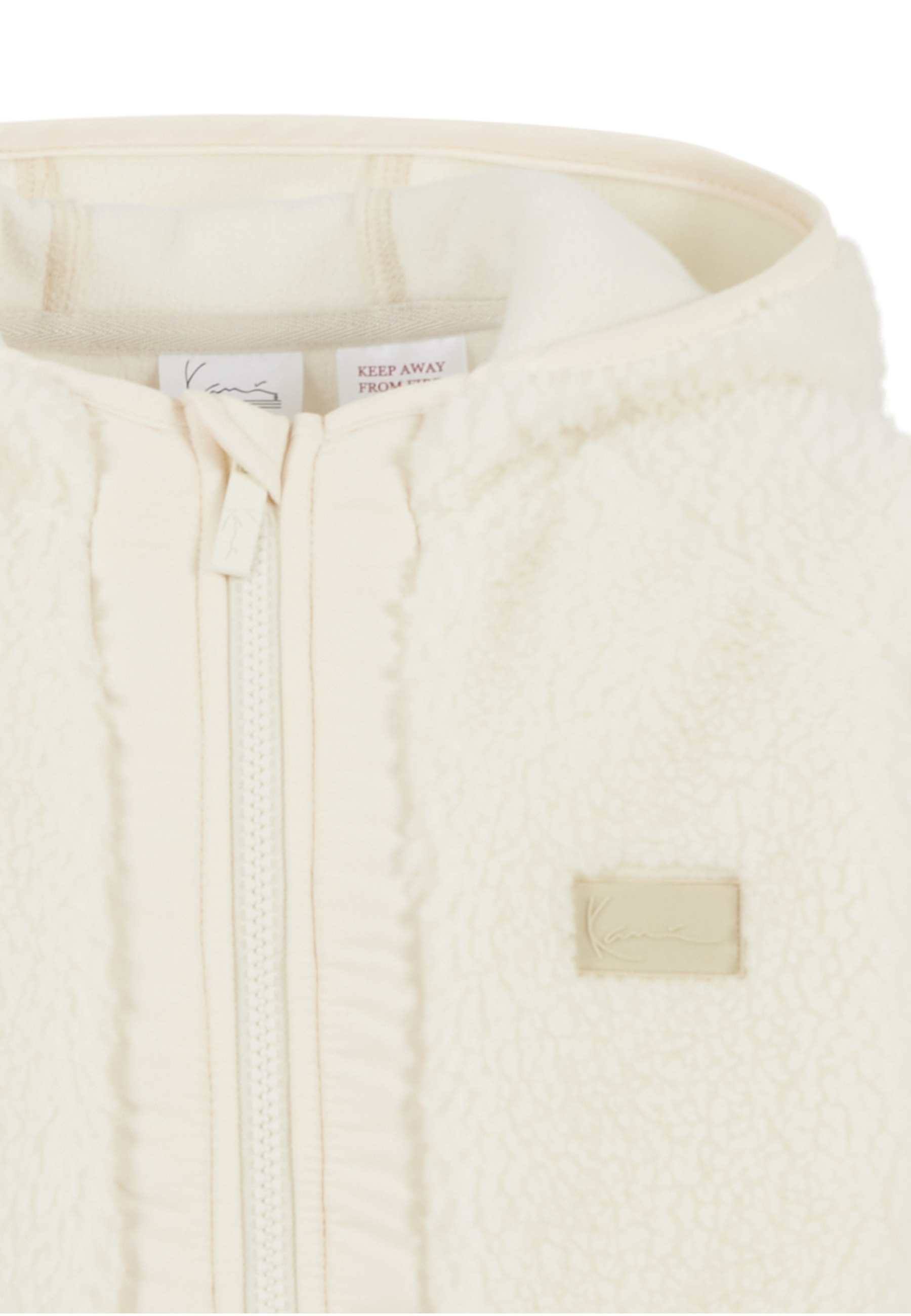 Karl Kani Kapuzenpullover »Karl Kani Signature Rubber Patch Teddy Zip Hoodie« 1 tlg.