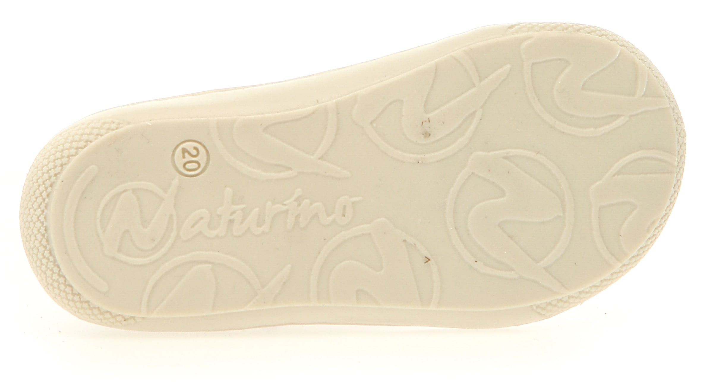 Naturino Lauflernschuh »COCOON PR. BONNY MILK«, Barfußschuh mit buntem Print, Größenschablone zum Download