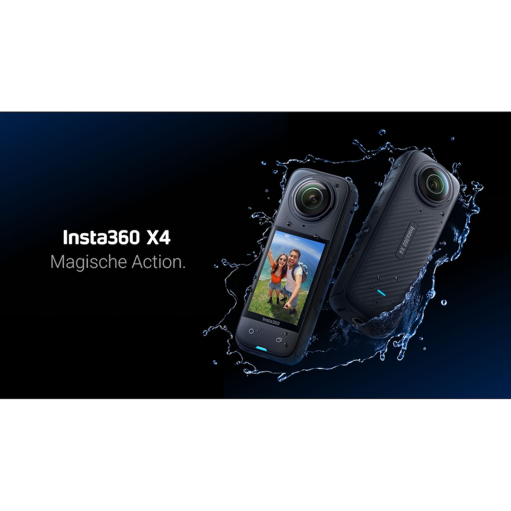 Insta360 Action Cam »X4«, 8K, Bluetooth-WLAN (Wi-Fi)