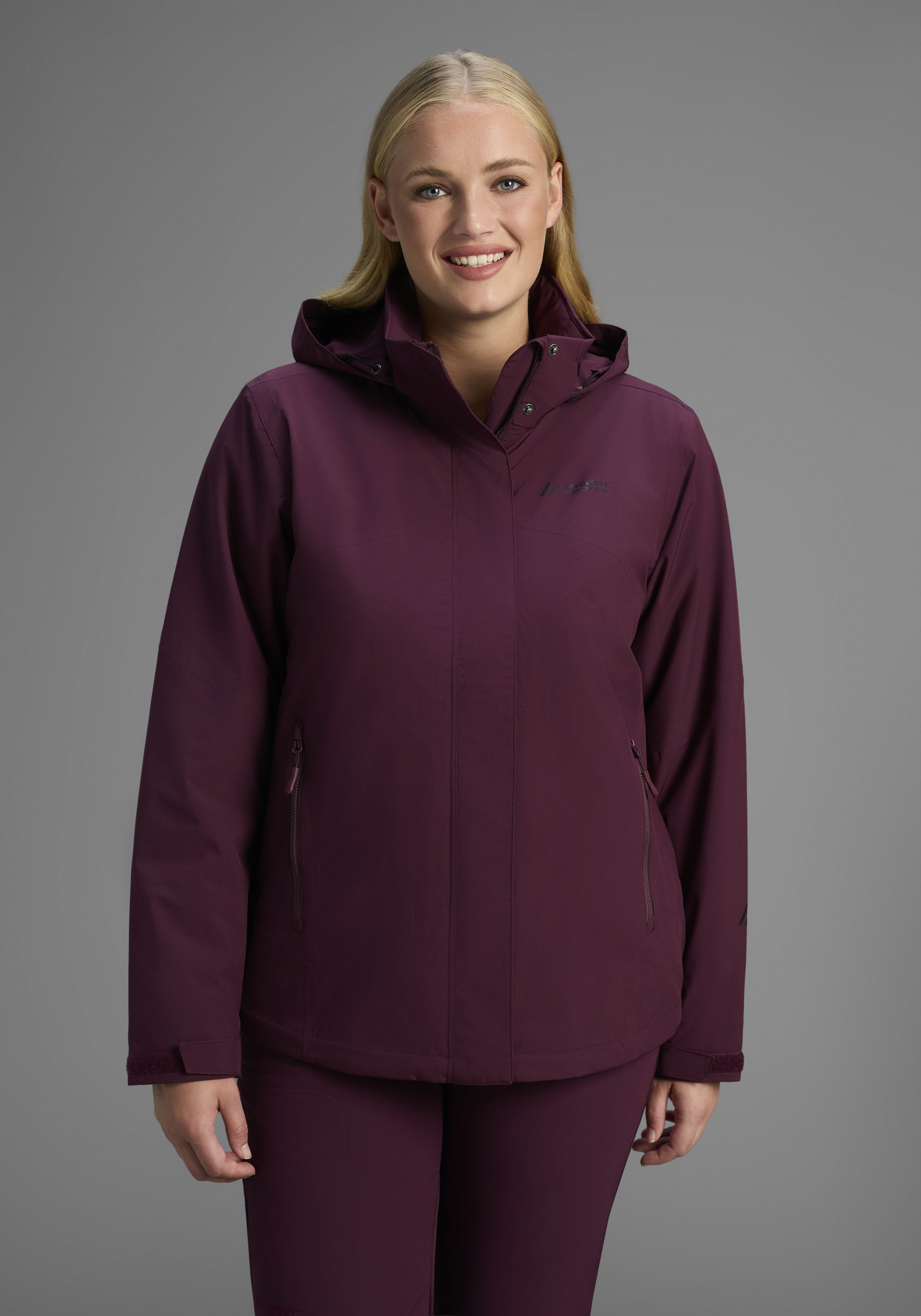 Maier Sports Allwetterjacke "DA-JACKE MTEX EL. METORTHERMREC W" wasser- und winddicht, wattiert, atmungsaktiv, mit mTHERM Isolation