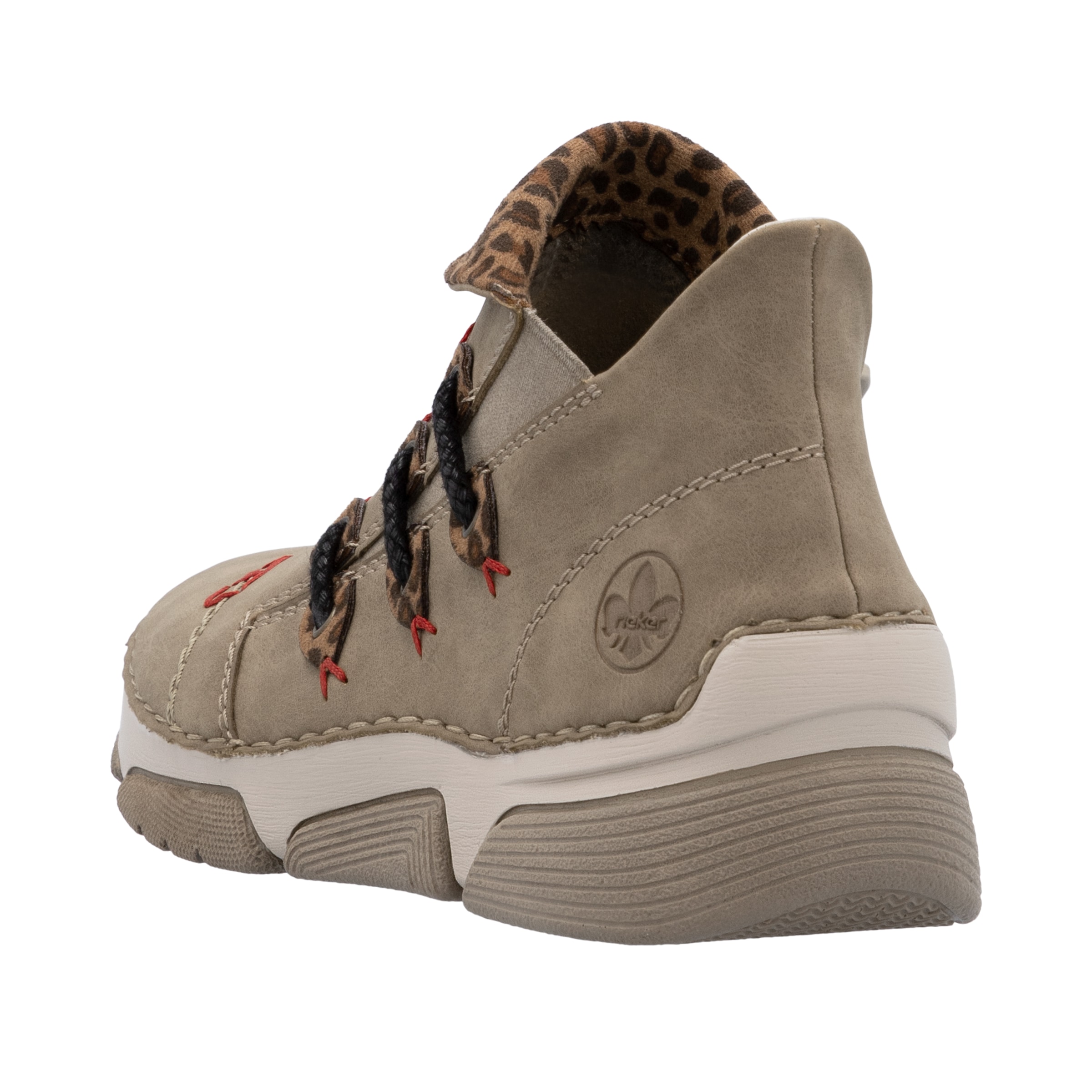 Rieker Sneakerboots, Schlupfboots, Stiefelette, High Top Sneaker mit Innenreißverschluss