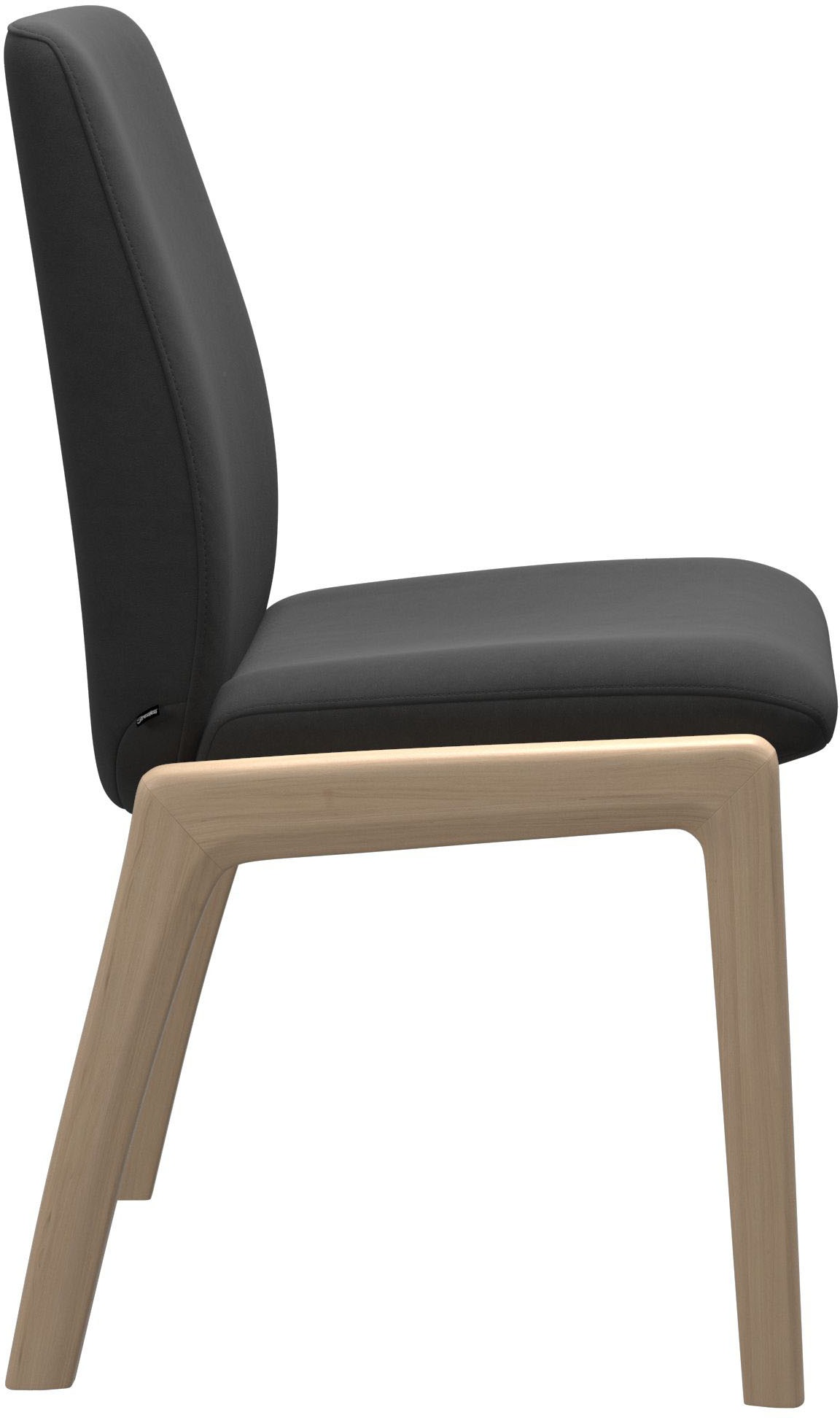 Stressless® Polsterstuhl »Laurel«, Microfaser DINAMICA, Low Back, Größe L, mit abgerundeten Beinen in Eiche natur