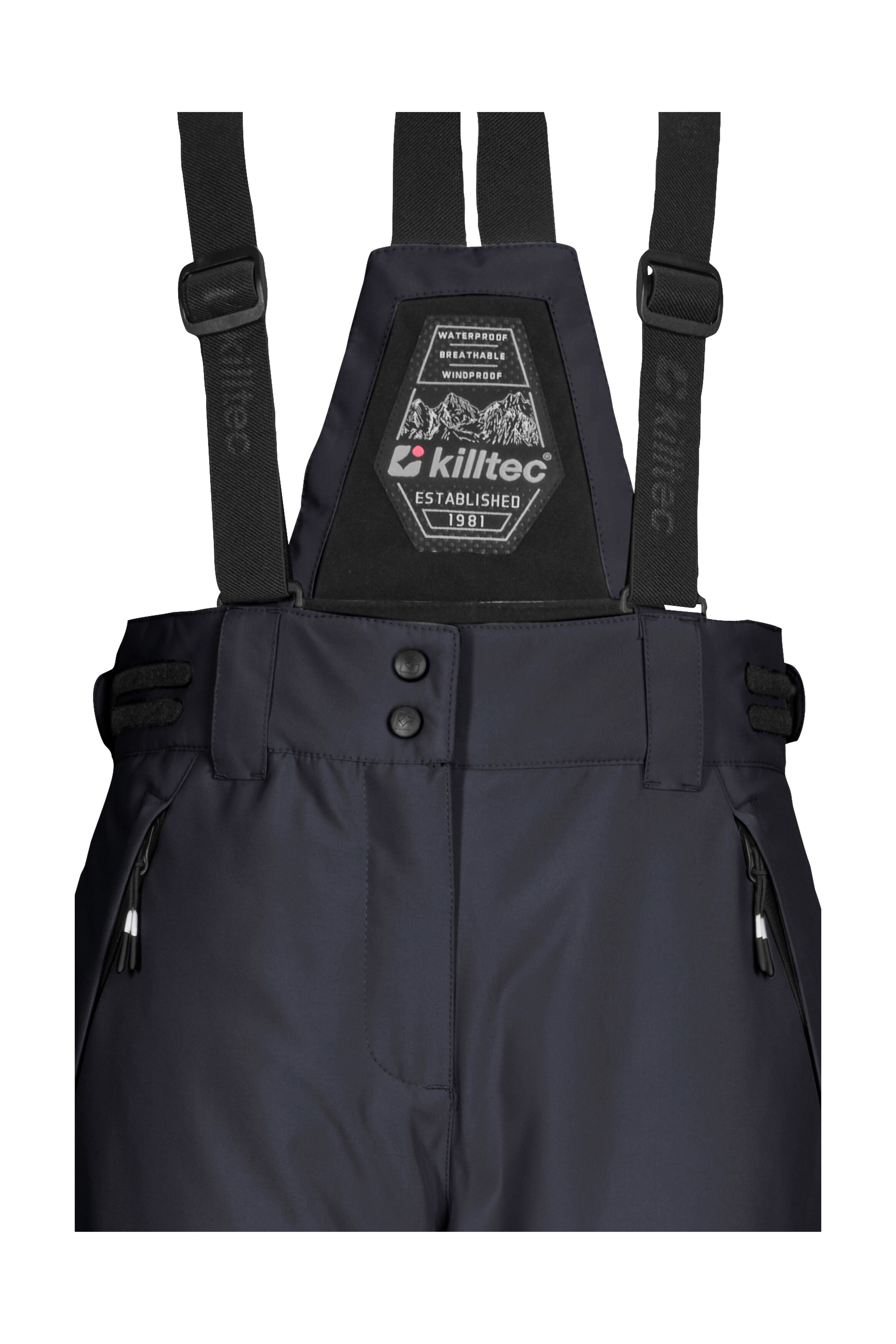 Killtec Skihose »KSW 213 GRLS SKI PNTS«, Wasserdichte, atmungsaktive Skihose mit verstellbarer Taille