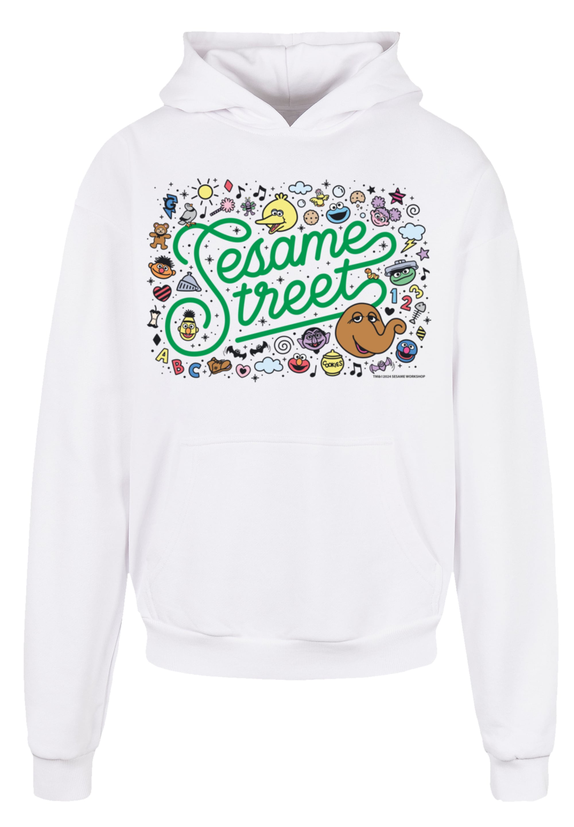 F4NT4STIC Kapuzenpullover "Sesamstraße Collage Coloured", Premium Qualität, günstig online kaufen