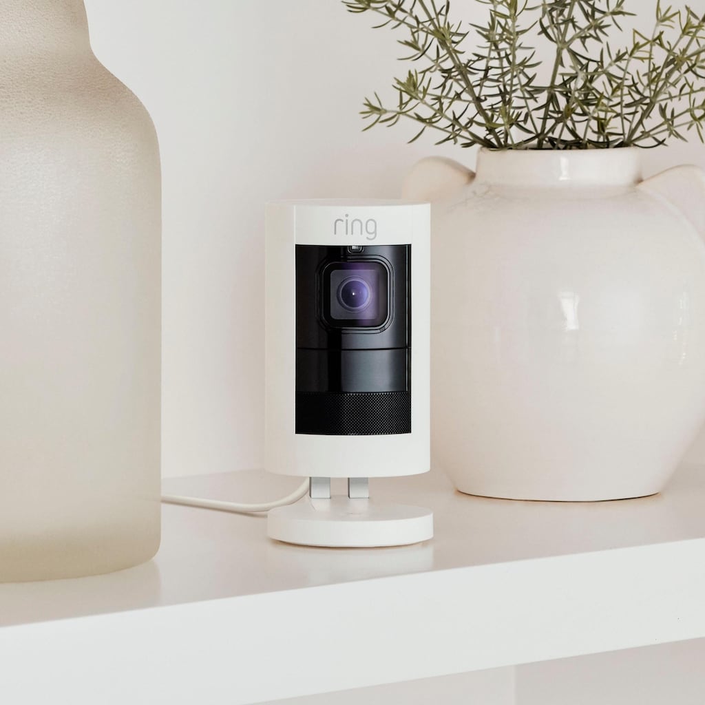 Ring Smart Home Kamera »Stick Up Cam Elite«, Außenbereich-Innenbereich