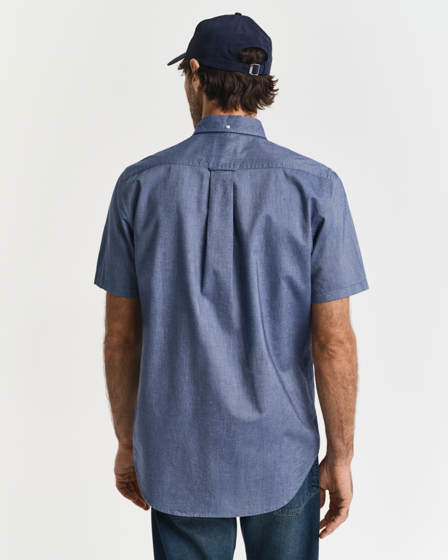 Gant Kurzarmhemd »REG OXFORD SHIRT«, Gant-Stickerei