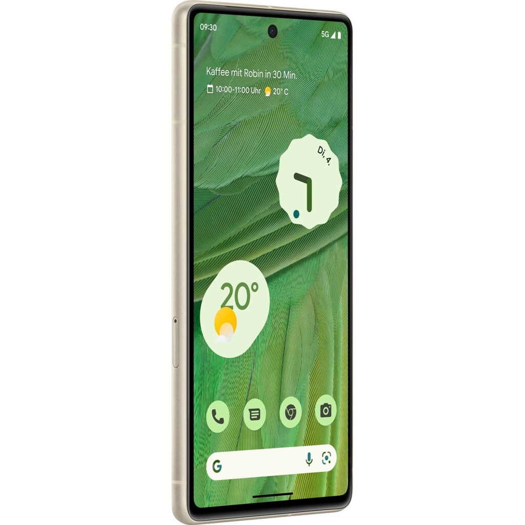 Google Smartphone »Pixel 7«, Lemongrass, 16,05 cm/6,3 Zoll, 256 GB Speicherplatz, 50 MP Kamera