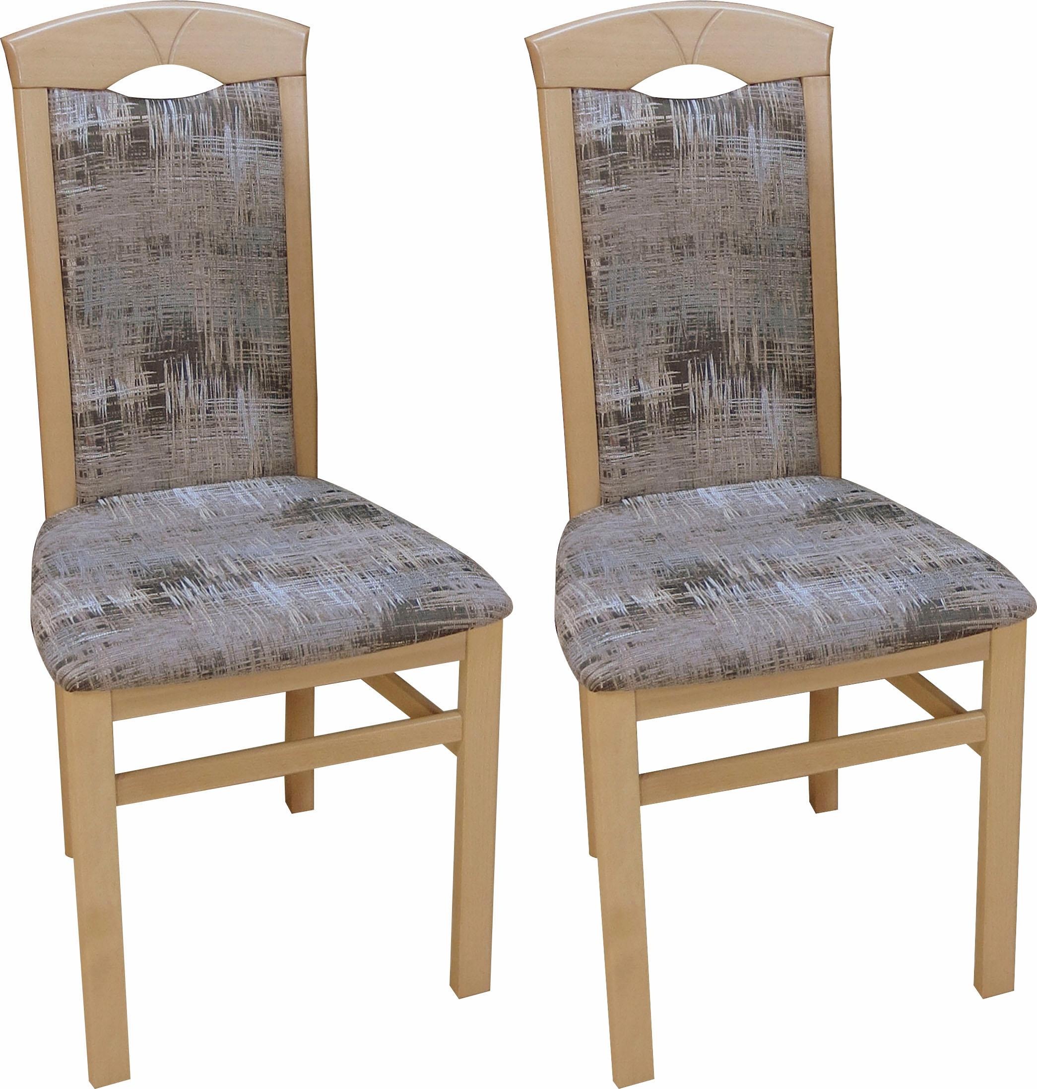 Home affaire 4-Fußstuhl (Set) 2 Stk. Struktur günstig online kaufen