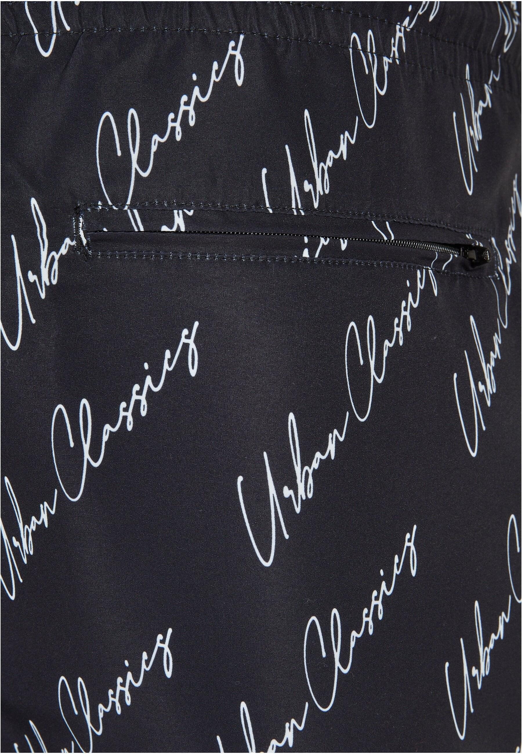 URBAN CLASSICS Badeshorts »Urban Classics Herren Pattern Swim Shorts«