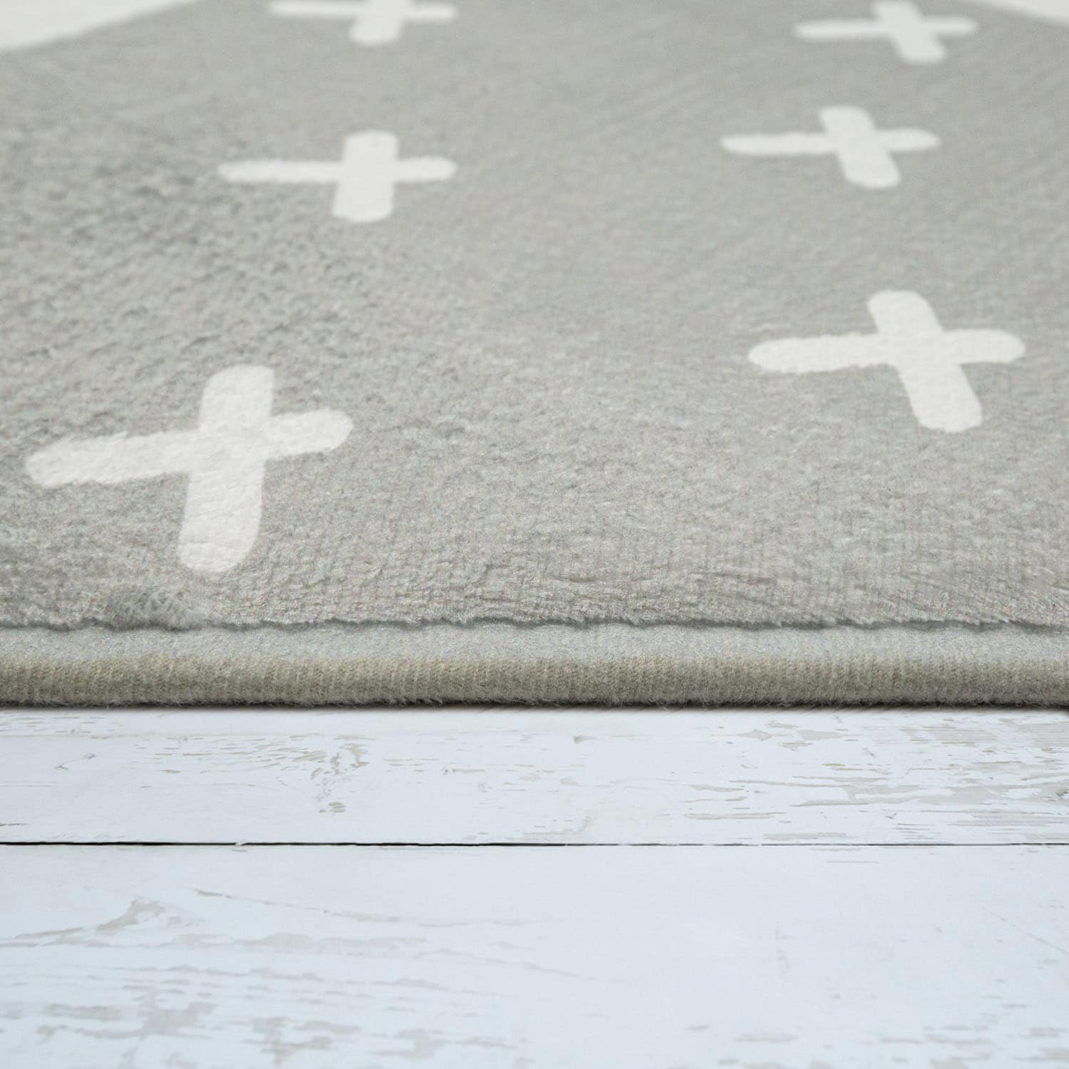 Paco Home Kinderteppich »Chicos 554«, rechteckig, 2 mm Höhe, Flachgewebe, mit Schriftzug & Regenbogen oder Sternen, Pastell-Farben
