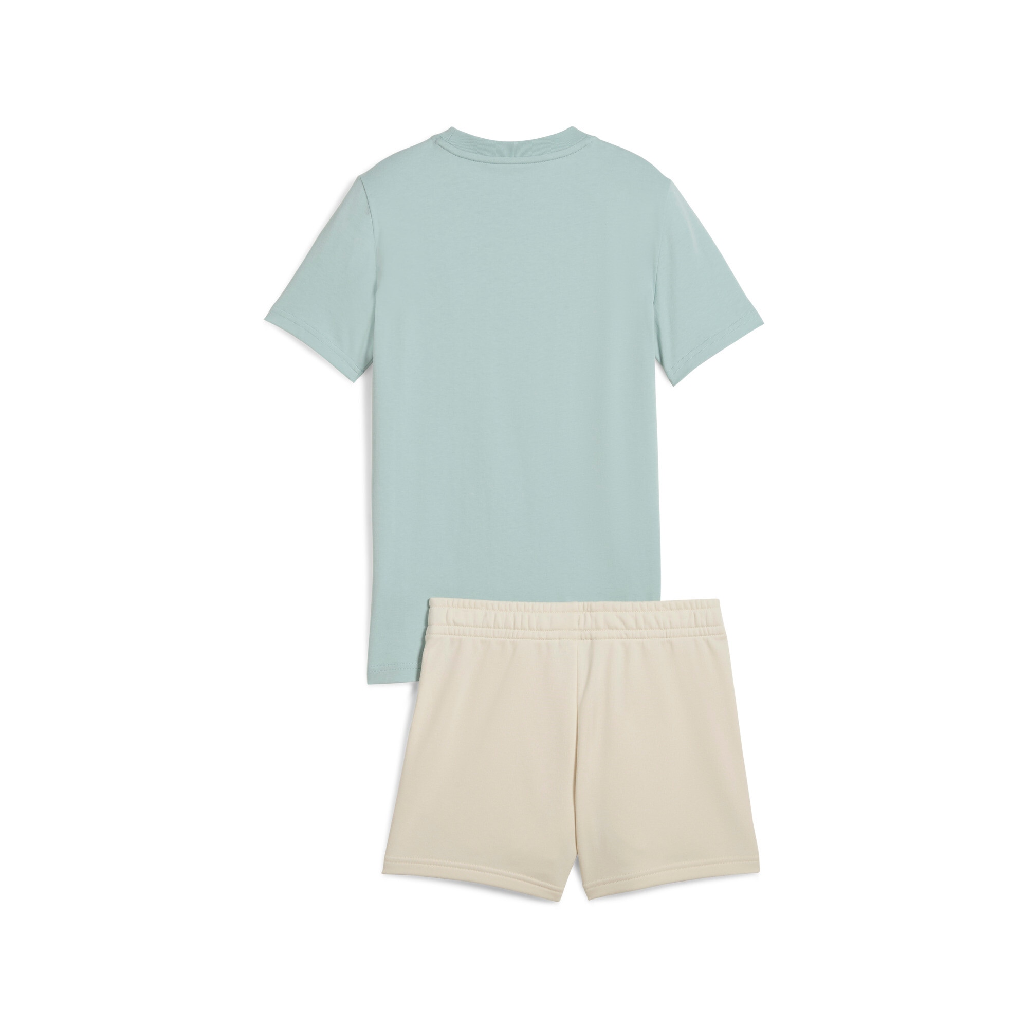 PUMA Trainingsanzug »ESS NO.1 LOGO TEE AND SHORTS SET G«, (2 tlg.)