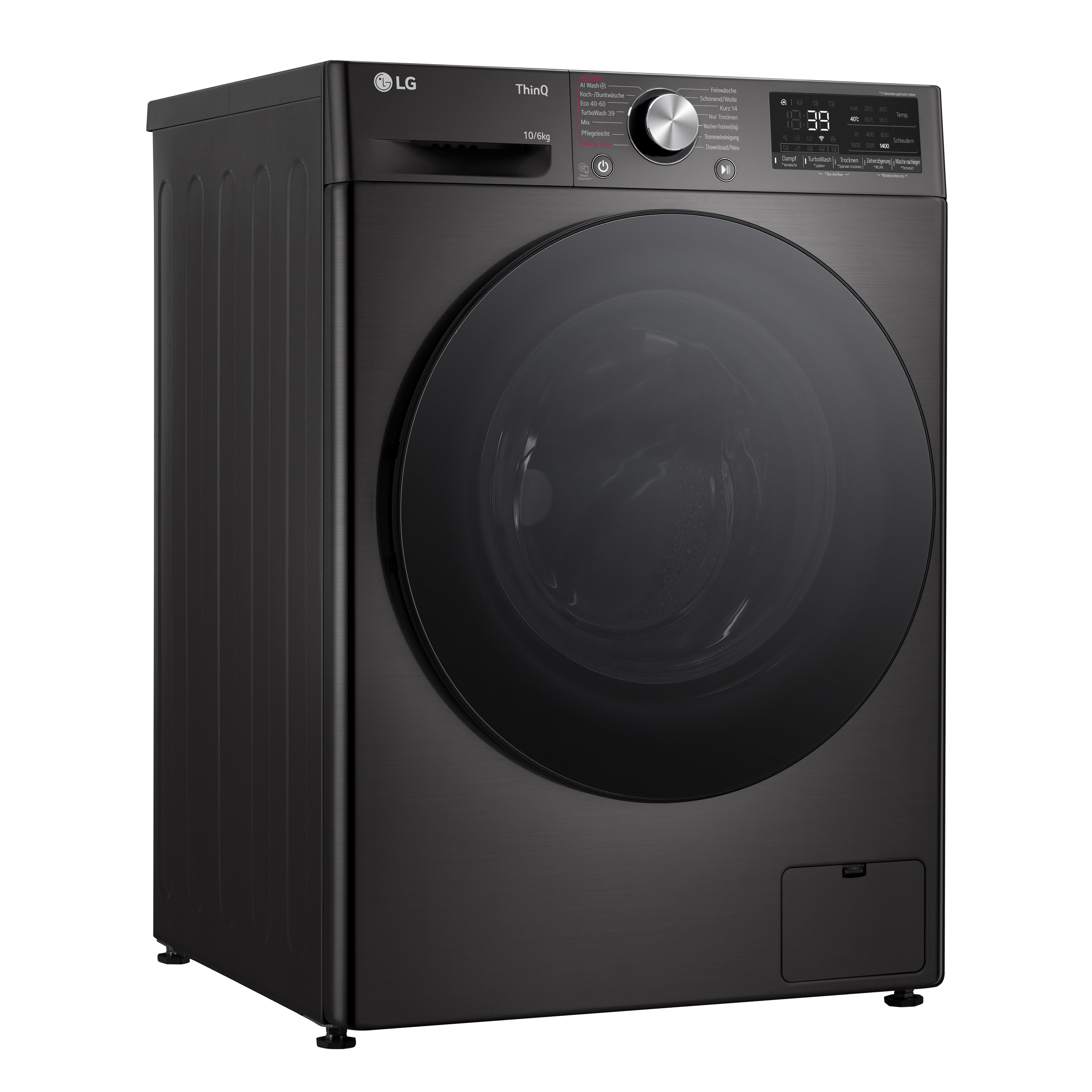 LG Waschtrockner "W4WR70X61", B:60cm H:85cm T:62cm, schwarz, Waschtrockner