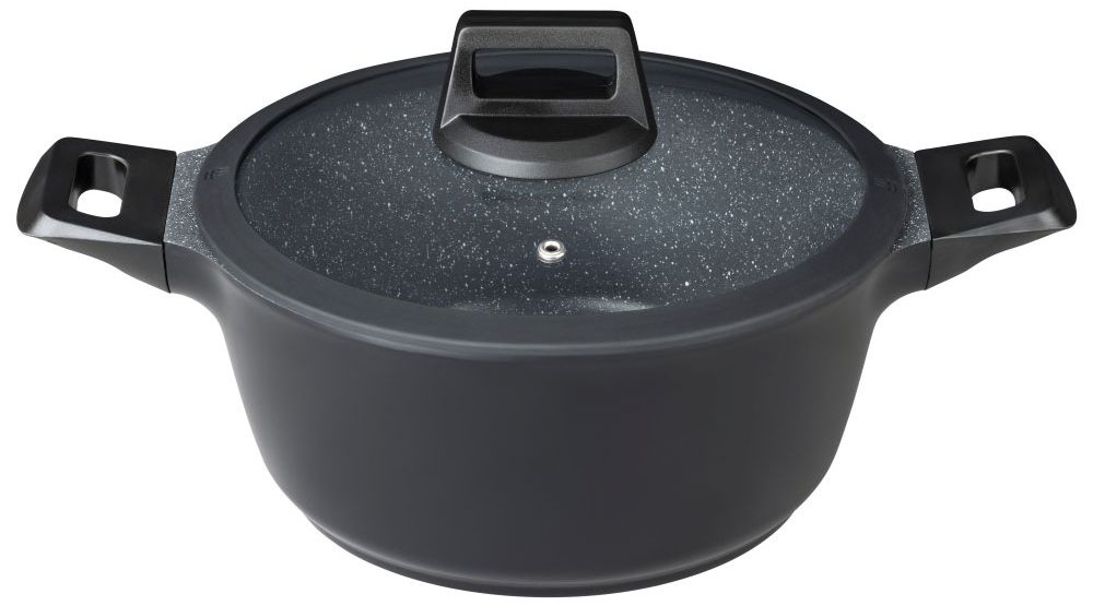 Thumbnail - Mulex Topf-Set "MALAGA, aus hochwertigem Aluguss" Set, Kochtopfset inkl. Bratpfanne, 7 Stk. tlg. Aluminiumguss