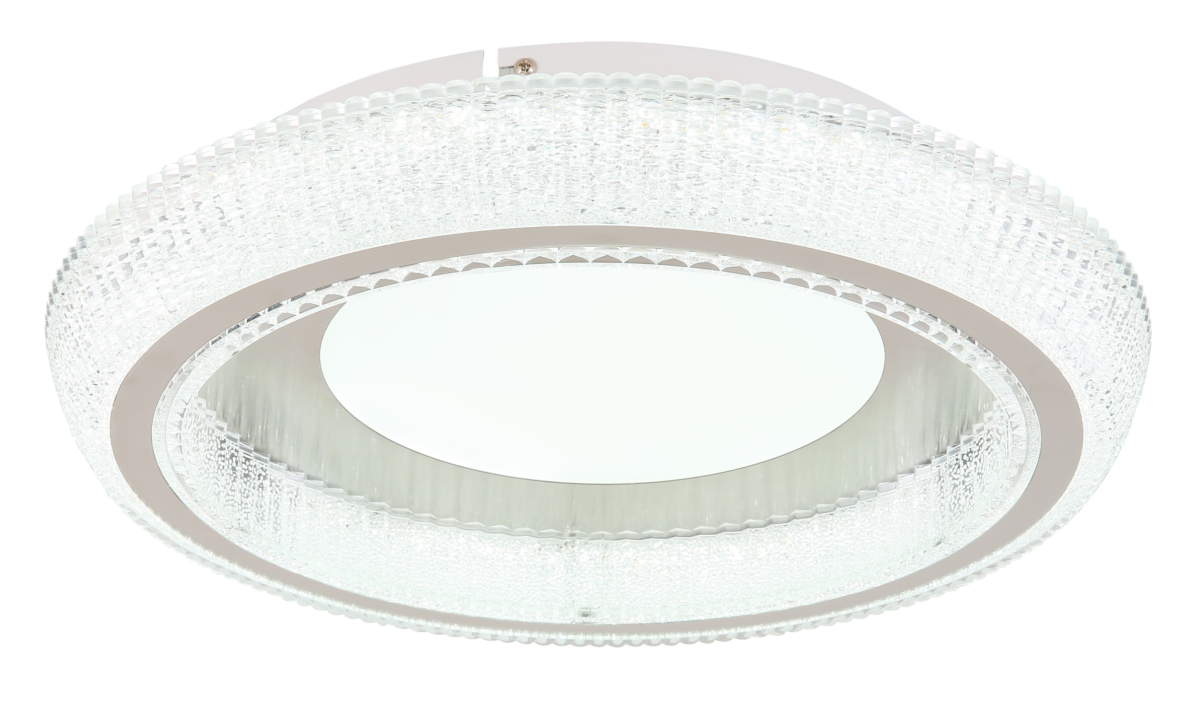 GLOBO LIGHTING LED Deckenleuchte »SHARPER«, Leuchtmittel LED-Modul | LED fest integriert, Deckenlampe/rund/Wohnzimmer/Schlafzimmer/elegant
