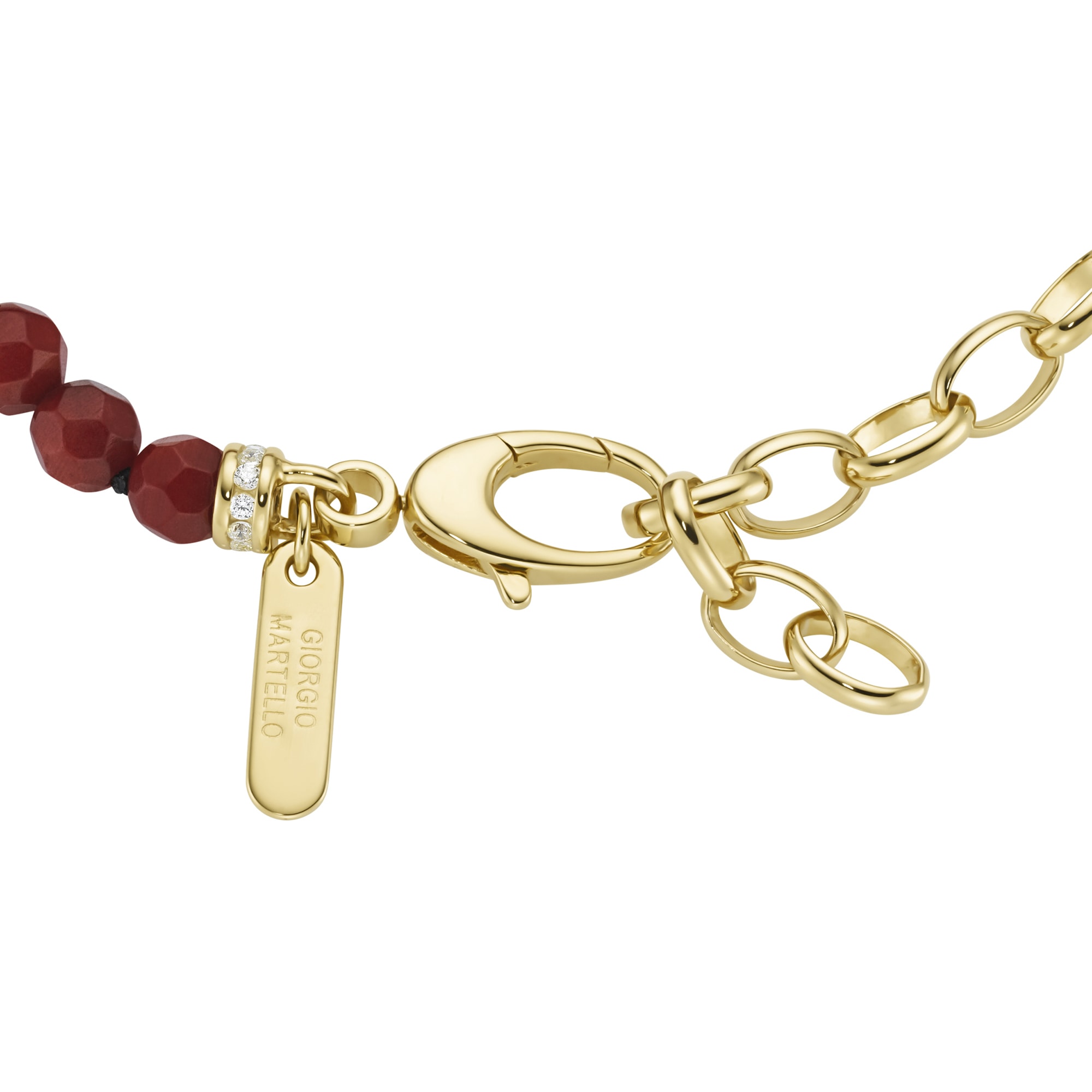 GIORGIO MARTELLO MILANO Armband »mit Ziersteinen, Silber 925«