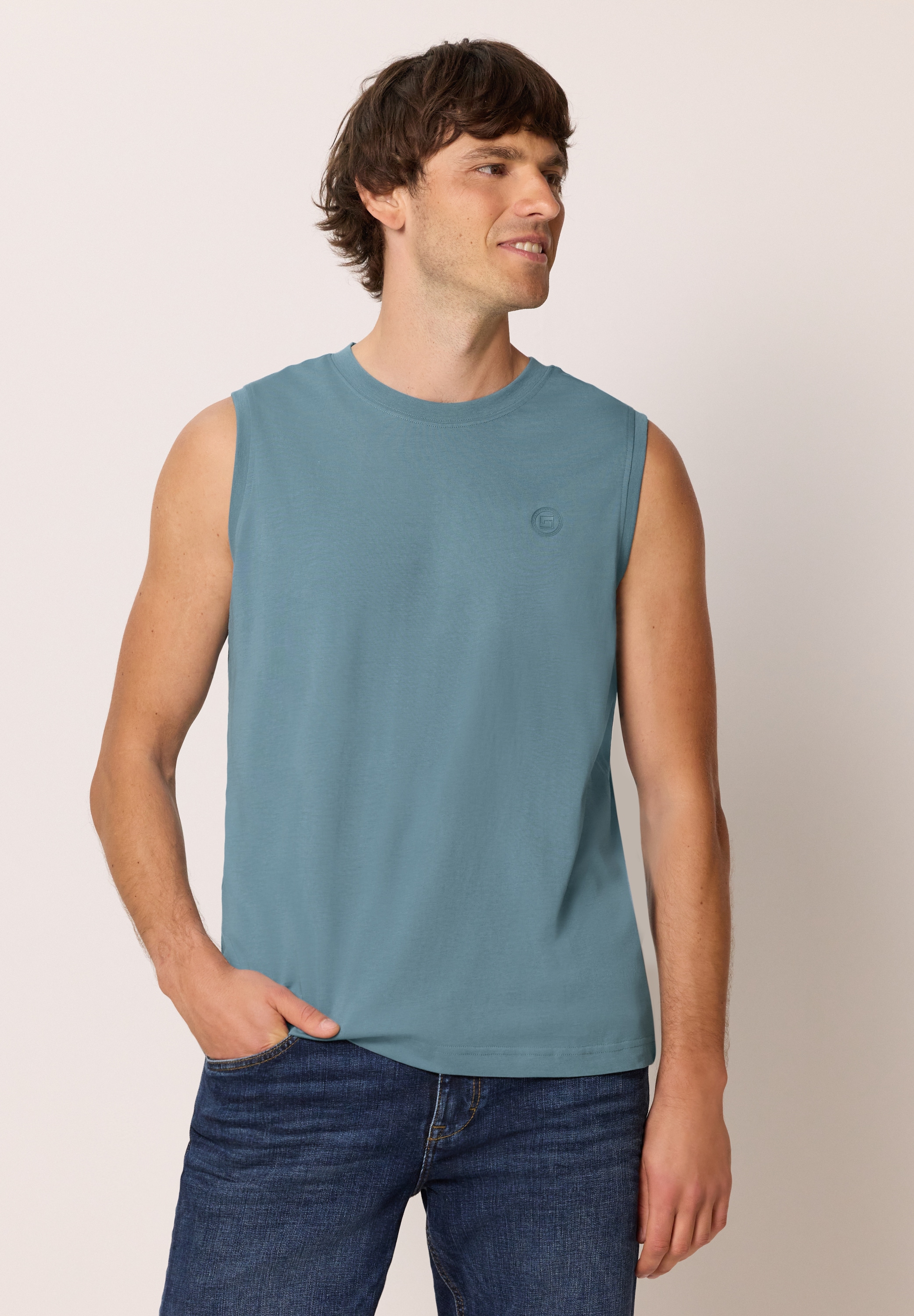 STREET ONE MEN Tanktop in Unifarbe