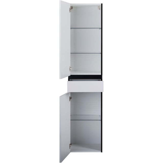 MARLIN Hochschrank »3510clarus«, 40 cm breit, Soft-Close-Funktion,  vormontierter Badschrank, Badmöbel | BAUR