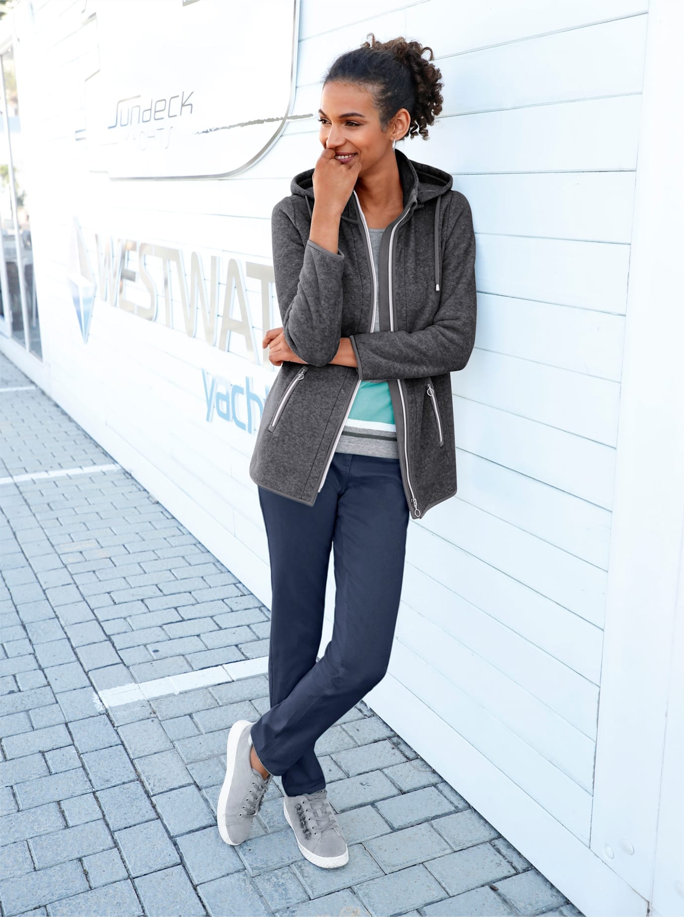 Casual Looks Fleecejacke