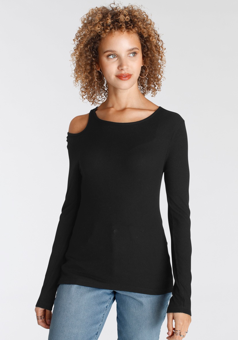 BAUR online KOLLEKTION bestellen mit | Langarmshirt, Cut-Outs NEUE Melrose -